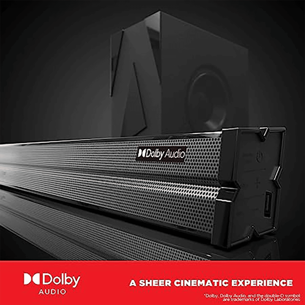 boAt Aavante Bar 1700D 2.1 Channel 120 Watts Surround Sound Bar Home Theatre (Digital Audio Power Amplifier, Black) boAt Aavante Bar 1700D 2.1 Channel 120 Watts Surround Sound Bar Home Theatre (Digital Audio Power Amplifier, Black)_9