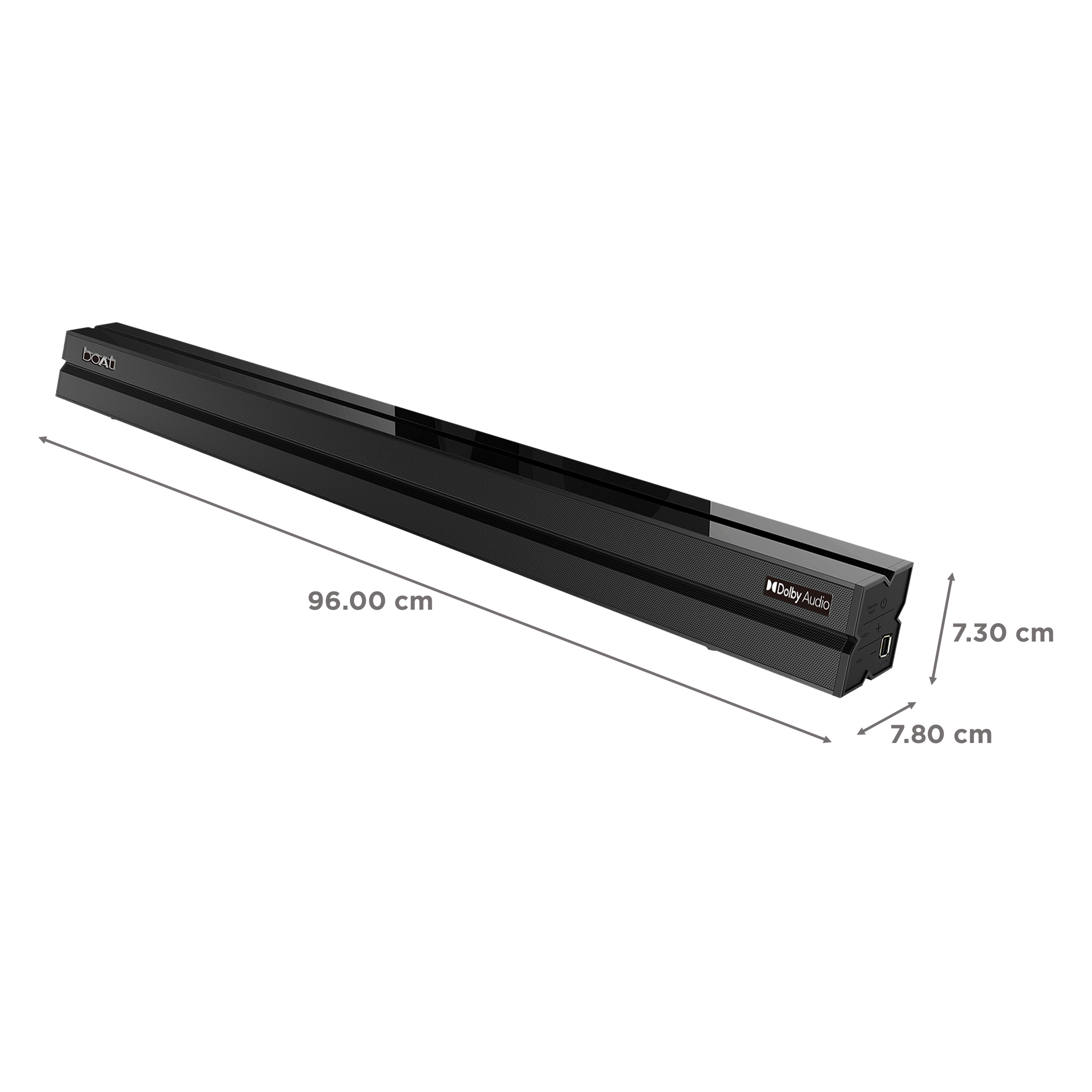 boAt Aavante Bar 1700D 2.1 Channel 120 Watts Surround Sound Bar Home Theatre (Digital Audio Power Amplifier, Black) boAt Aavante Bar 1700D 2.1 Channel 120 Watts Surround Sound Bar Home Theatre (Digital Audio Power Amplifier, Black)_4