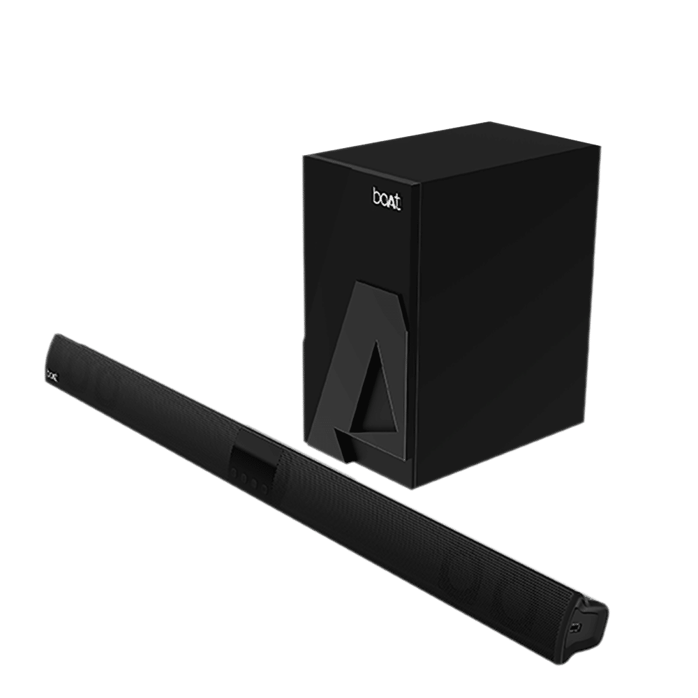boAt Aavante Bar 1400 2.1 Channel 120 Watts Surround Sound Bar Home Theatre (Wall Mountable, Black) boAt Aavante Bar 1400 2.1 Channel 120 Watts Surround Sound Bar Home Theatre (Wall Mountable, Black)_1
