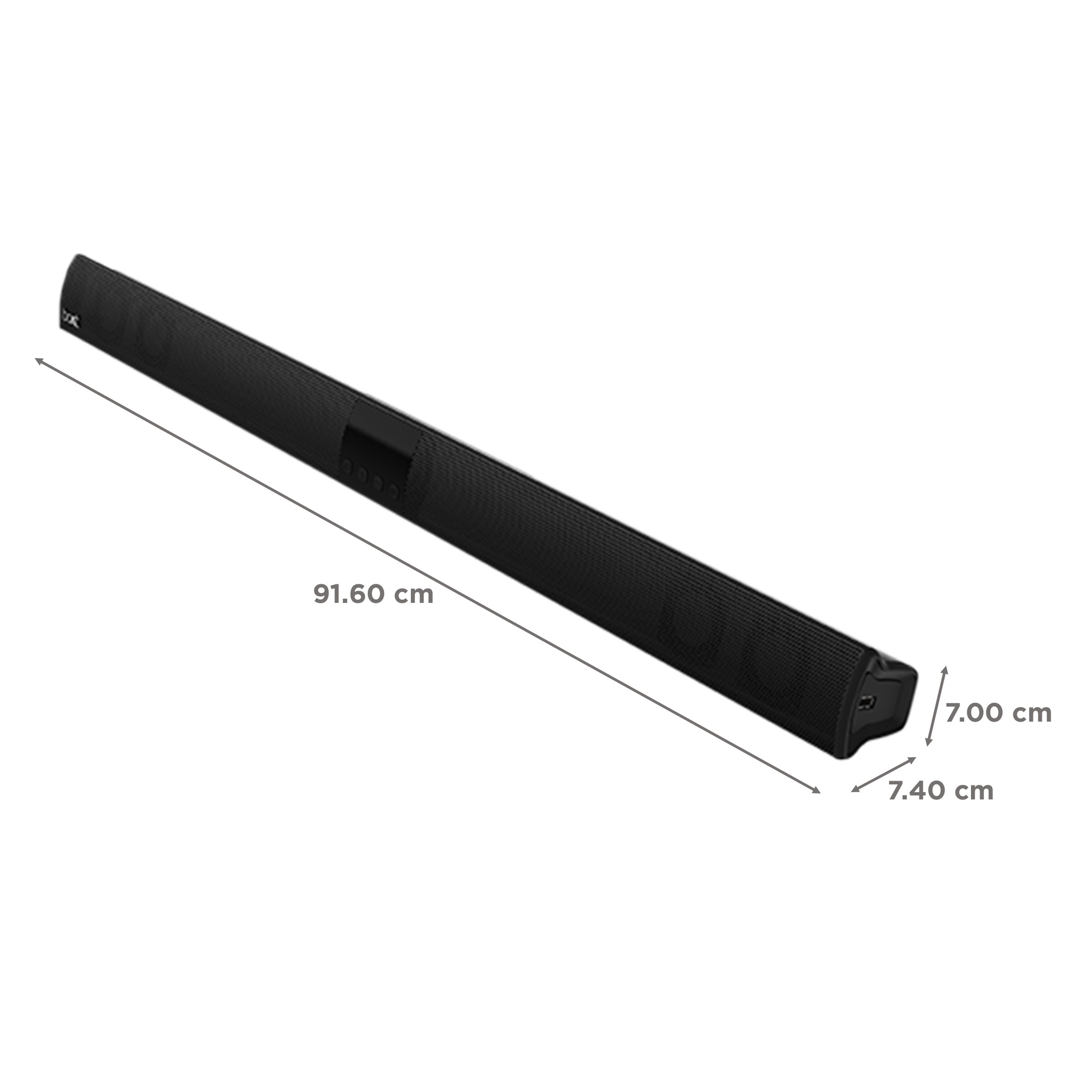boAt Aavante Bar 1400 2.1 Channel 120 Watts Surround Sound Bar Home Theatre (Wall Mountable, Black) boAt Aavante Bar 1400 2.1 Channel 120 Watts Surround Sound Bar Home Theatre (Wall Mountable, Black)_4