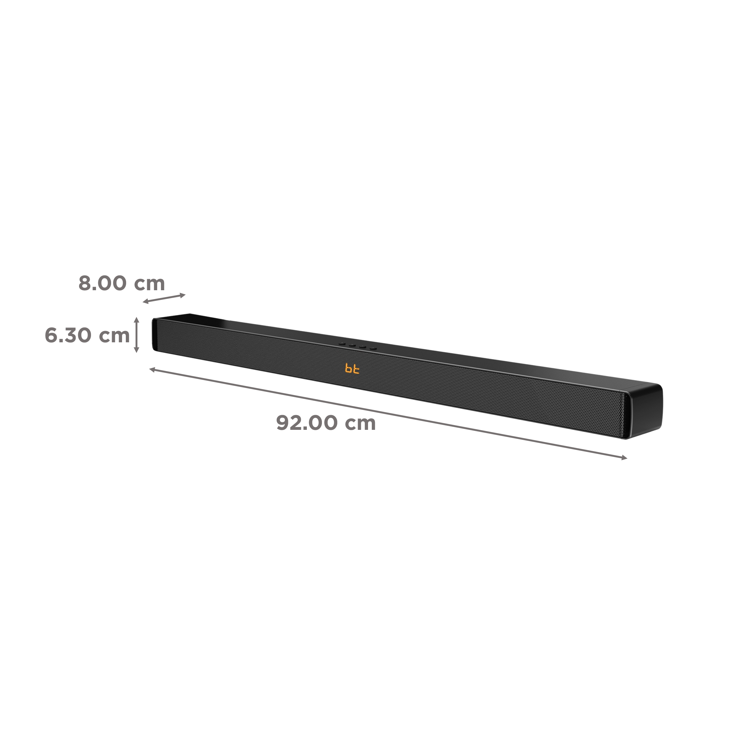 Croma 200W Soundbar with Remote (Wireless Subwoofer, 2.1 Channel, Black) Croma 200W Soundbar with Remote (Wireless Subwoofer, 2.1 Channel, Black)_4
