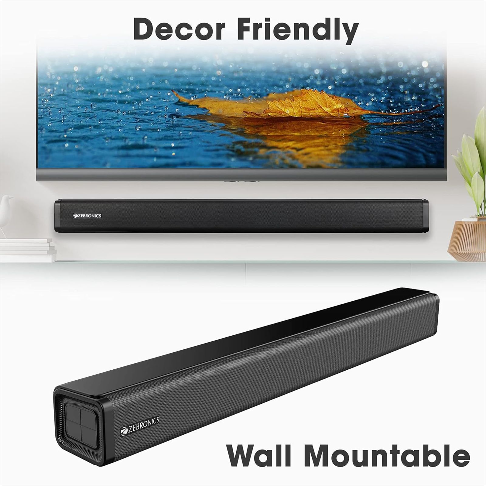 ZEBRONICS Zeb-Juke Bar 2500 35W Bluetooth Soundbar with Remote (Hi-Fidelity Audio, 2.0 Channel, Black)_6