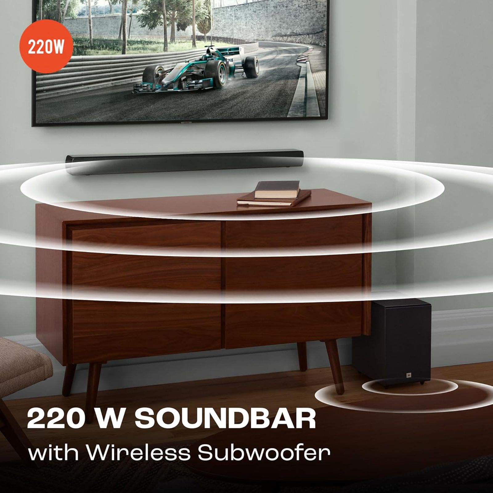 JBL Cinema SB170 220W Bluetooth Soundbar with Remote (Dolby Digital, 2.1 Channel, Black) JBL Cinema SB170 220W Bluetooth Soundbar with Remote (Dolby Digital, 2.1 Channel, Black)_17