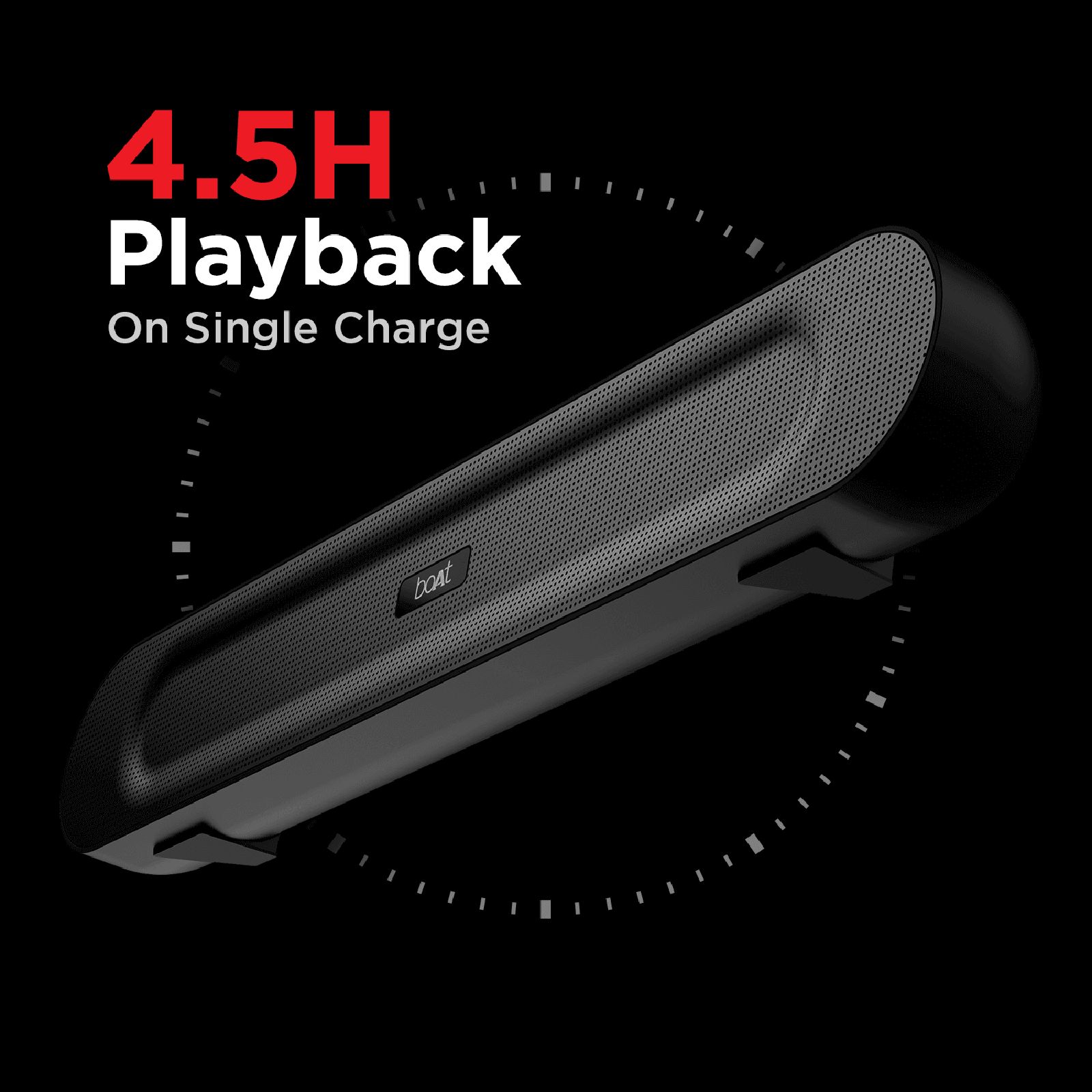 boAt Aavante Bar 553 16W Bluetooth Soundbar with Remote (Deep Bass, Stereo Sound, Black)_8