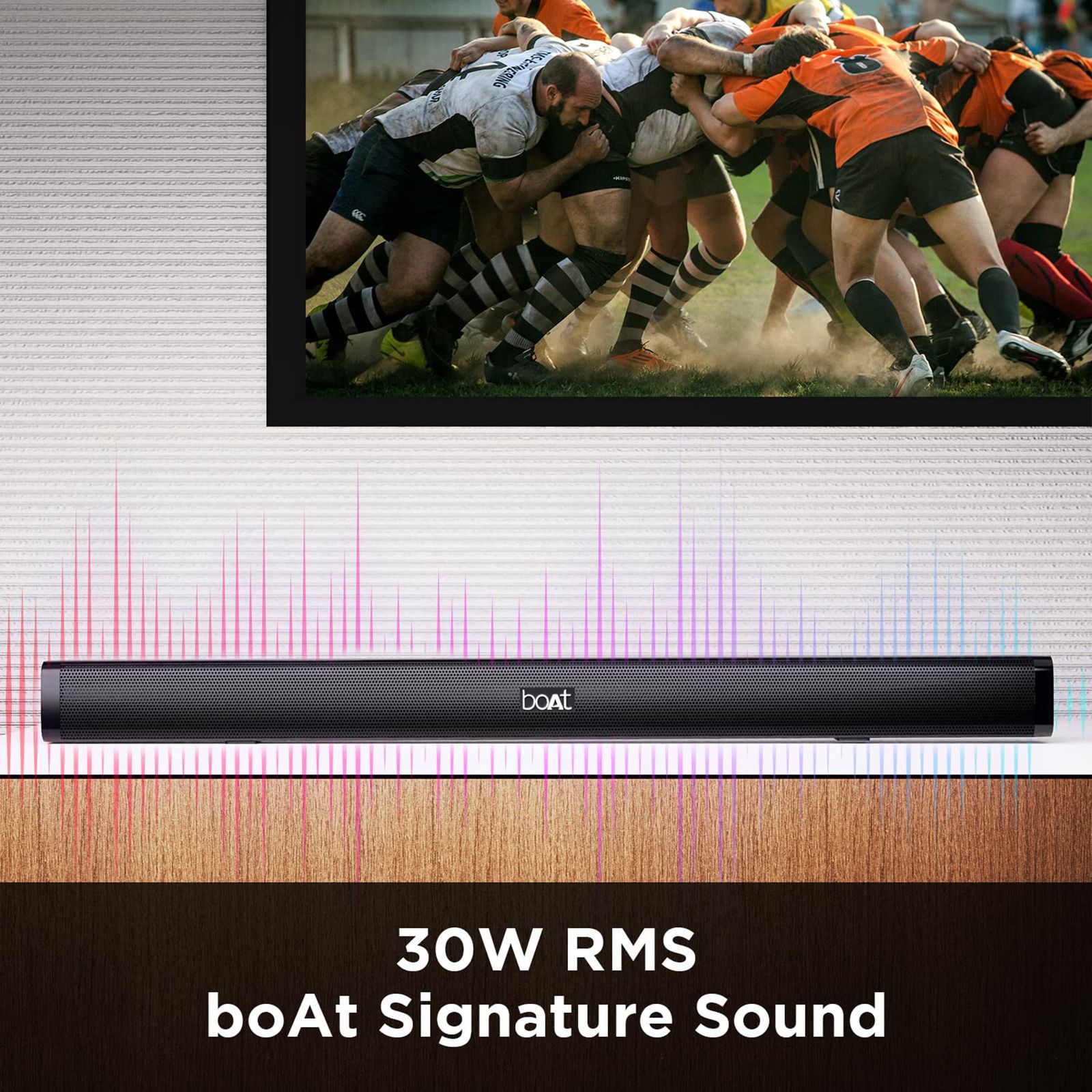 boAt Aavante Bar 908 30W Bluetooth Soundbar with Remote (Signature Sound, 2.0 Channel, Black) boAt Aavante Bar 908 30W Bluetooth Soundbar with Remote (Signature Sound, 2.0 Channel, Black)_8