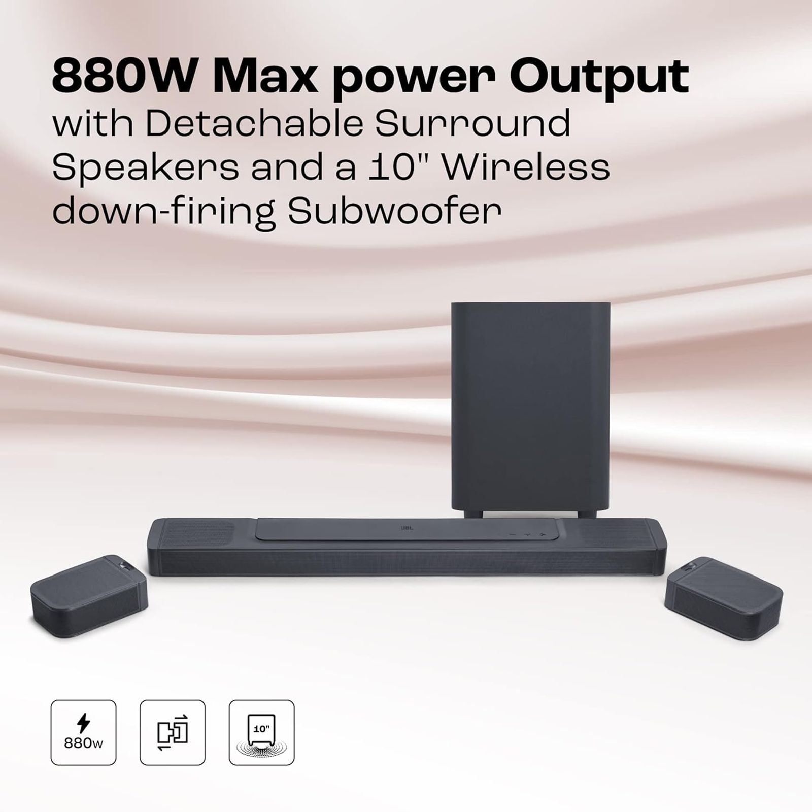 JBL Bar 1000 Pro 880W Soundbar with Remote (Dolby Atmos, 7.1.4 Channel, Black)_16