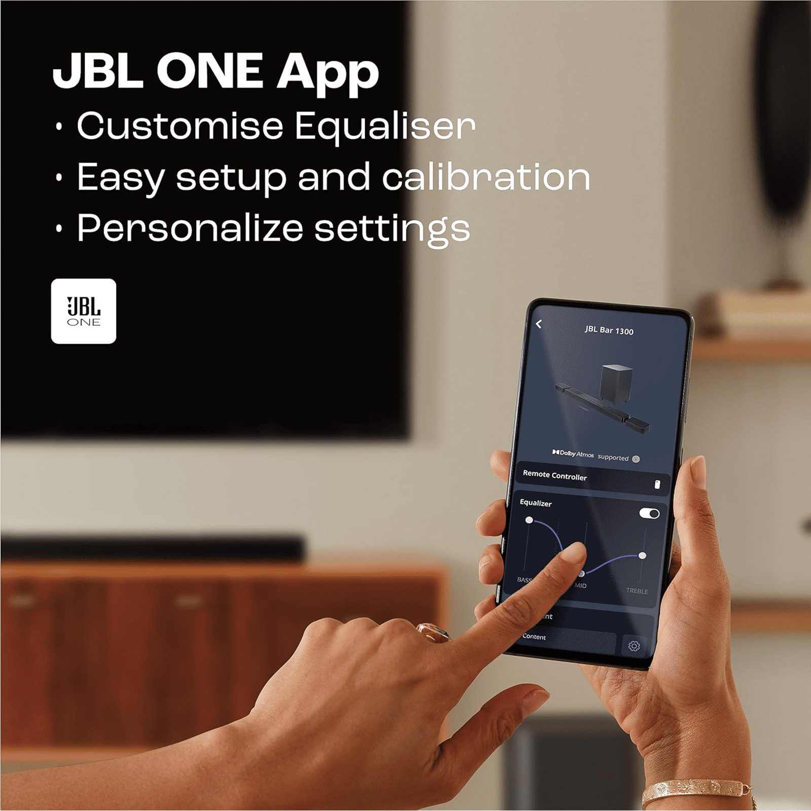 JBL BAR 1300 1170W Bluetooth Soundbar with Remote (Dolby Atmos, 15.1 Channel, Black) JBL BAR 1300 1170W Bluetooth Soundbar with Remote (Dolby Atmos, 15.1 Channel, Black)_16