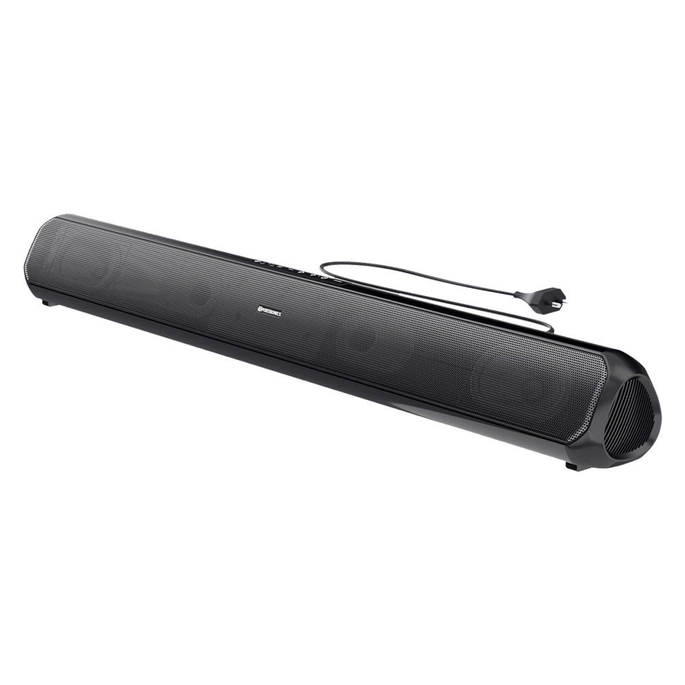 PORTRONICS Sound Slick 7 50W Bluetooth Soundbar (Virtual 3D Surround Sound Technology, Black) PORTRONICS Sound Slick 7 50W Bluetooth Soundbar (Virtual 3D Surround Sound Technology, Black)_1