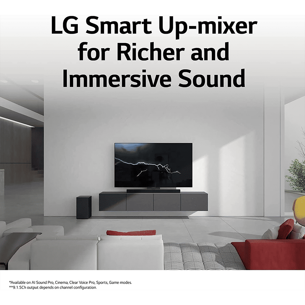 LG SC9S 400W Bluetooth Soundbar with Remote (Dolby Atmos, 3.1.2 Channel, Black) LG SC9S 400W Bluetooth Soundbar with Remote (Dolby Atmos, 3.1.2 Channel, Black)_16