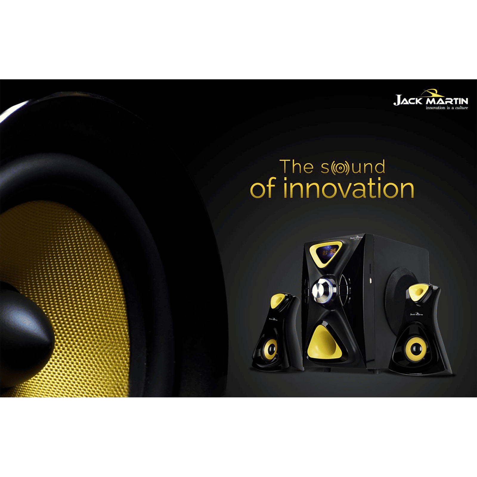 Jack Martin 126W Bluetooth Home Theatre with Remote (Heavy Bass Output, 2.1 Channel, Black) Jack Martin 126W Bluetooth Home Theatre with Remote (Heavy Bass Output, 2.1 Channel, Black)_7