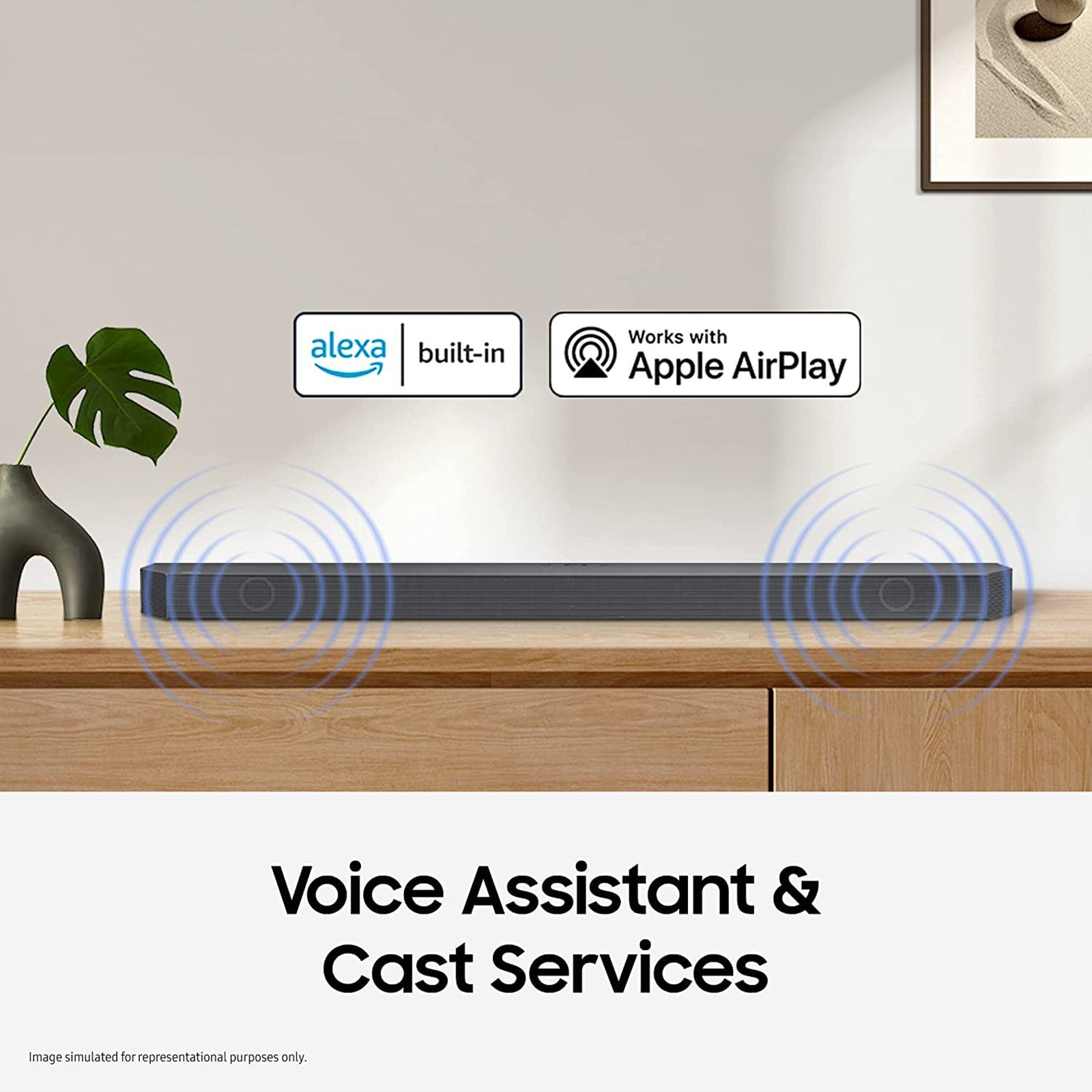 SAMSUNG HW-Q800C 320W Bluetooth Soundbar with Remote (Dolby Digital Plus, 5.1.2 Channel, Black)_11