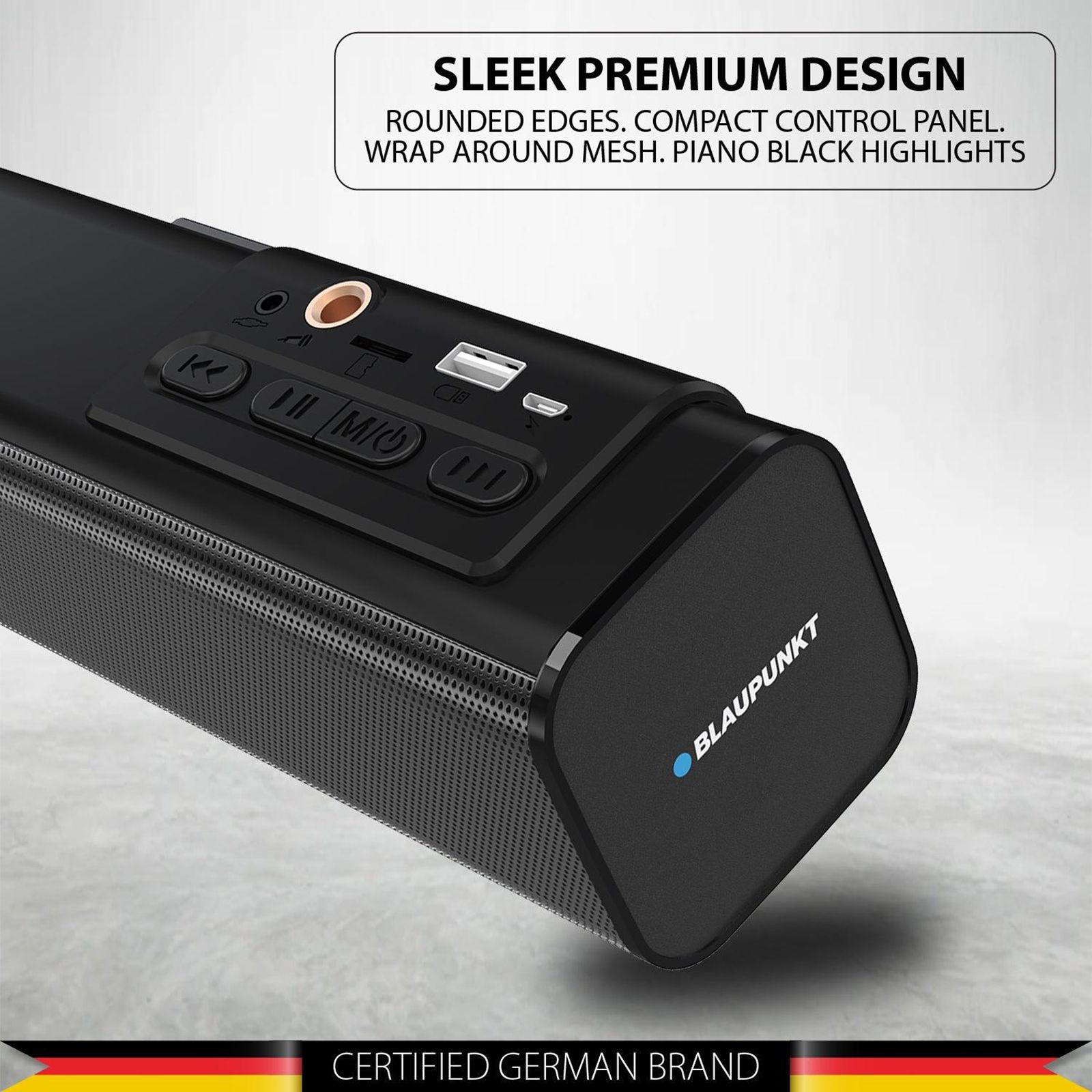 Blaupunkt SBA30 30W Bluetooth Soundbar (HD Sound, 2.0 Channel, Black) Blaupunkt SBA30 30W Bluetooth Soundbar (HD Sound, 2.0 Channel, Black)_7