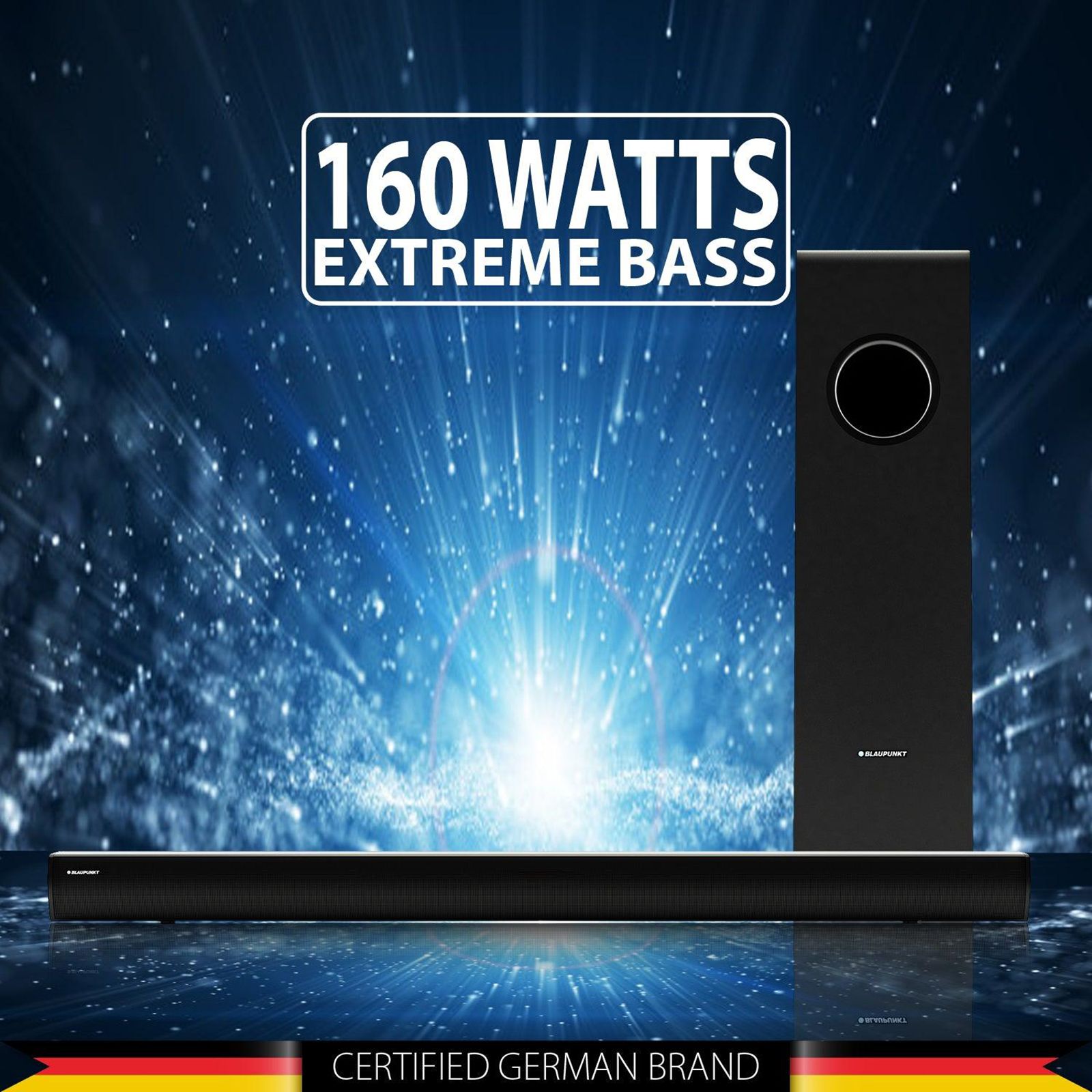 Blaupunkt SBW150 160W Bluetooth Soundbar with Remote (HD sound, 2.1 Channel, Black) Blaupunkt SBW150 160W Bluetooth Soundbar with Remote (HD sound, 2.1 Channel, Black)_10