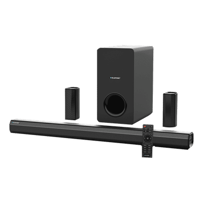 Blaupunkt SBW550 300 Watt Sound Bar with Remote ( 360 Degree Surround Sound, 5.1 Channel, Black )