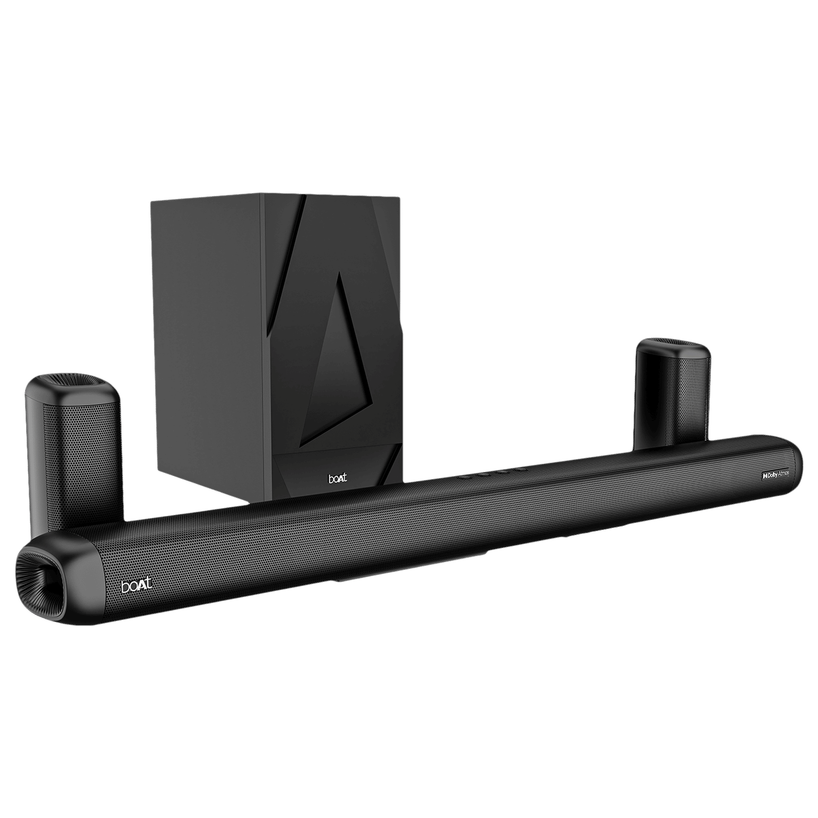 boAt Aavante Bar 5500DA 500W Bluetooth Soundbar with Remote (Dolby Atmos, 5.1.2 Channel, Premium Black) boAt Aavante Bar 5500DA 500W Bluetooth Soundbar with Remote (Dolby Atmos, 5.1.2 Channel, Premium Black)_1