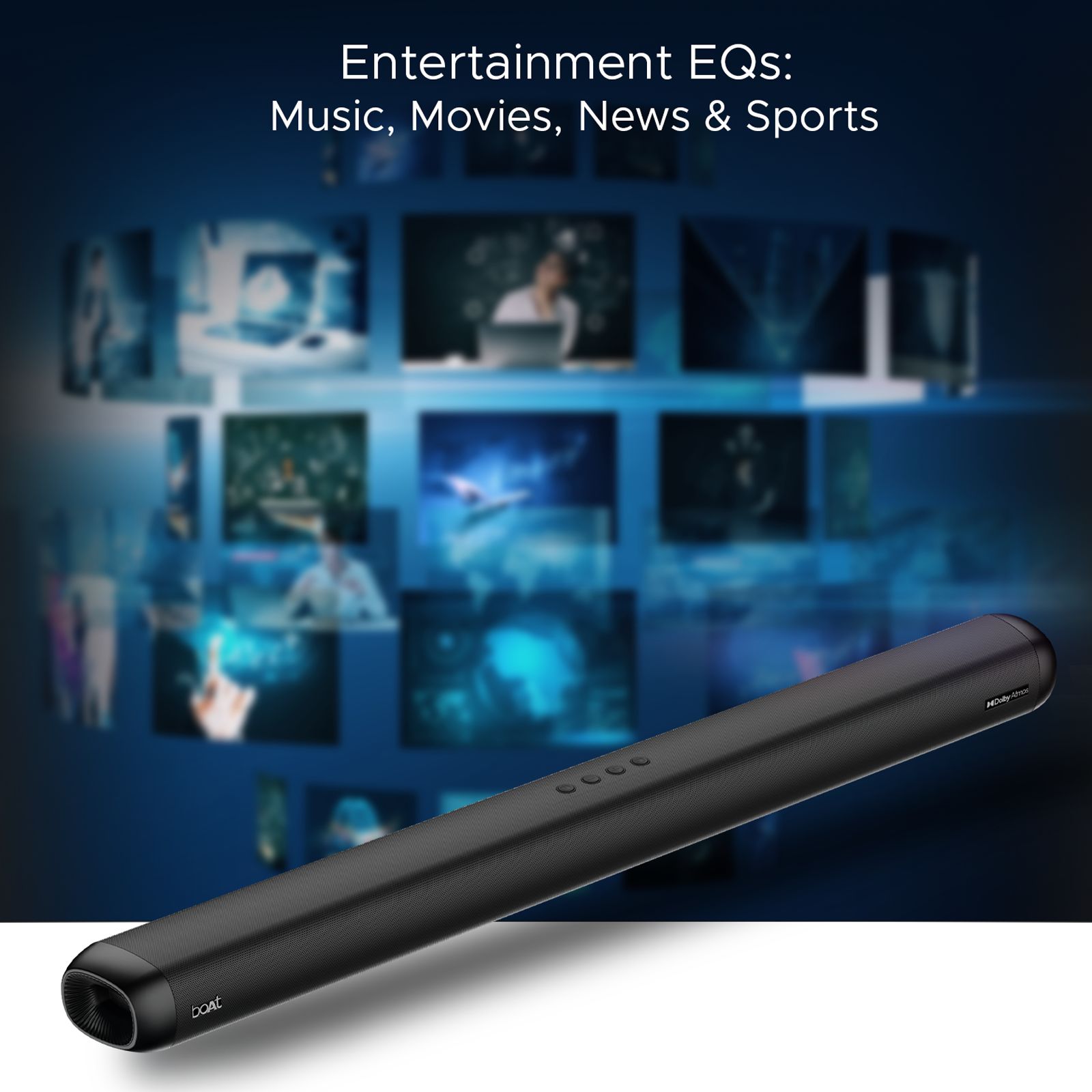 boAt Aavante Bar 5500DA 500W Bluetooth Soundbar with Remote (Dolby Atmos, 5.1.2 Channel, Premium Black) boAt Aavante Bar 5500DA 500W Bluetooth Soundbar with Remote (Dolby Atmos, 5.1.2 Channel, Premium Black)_10