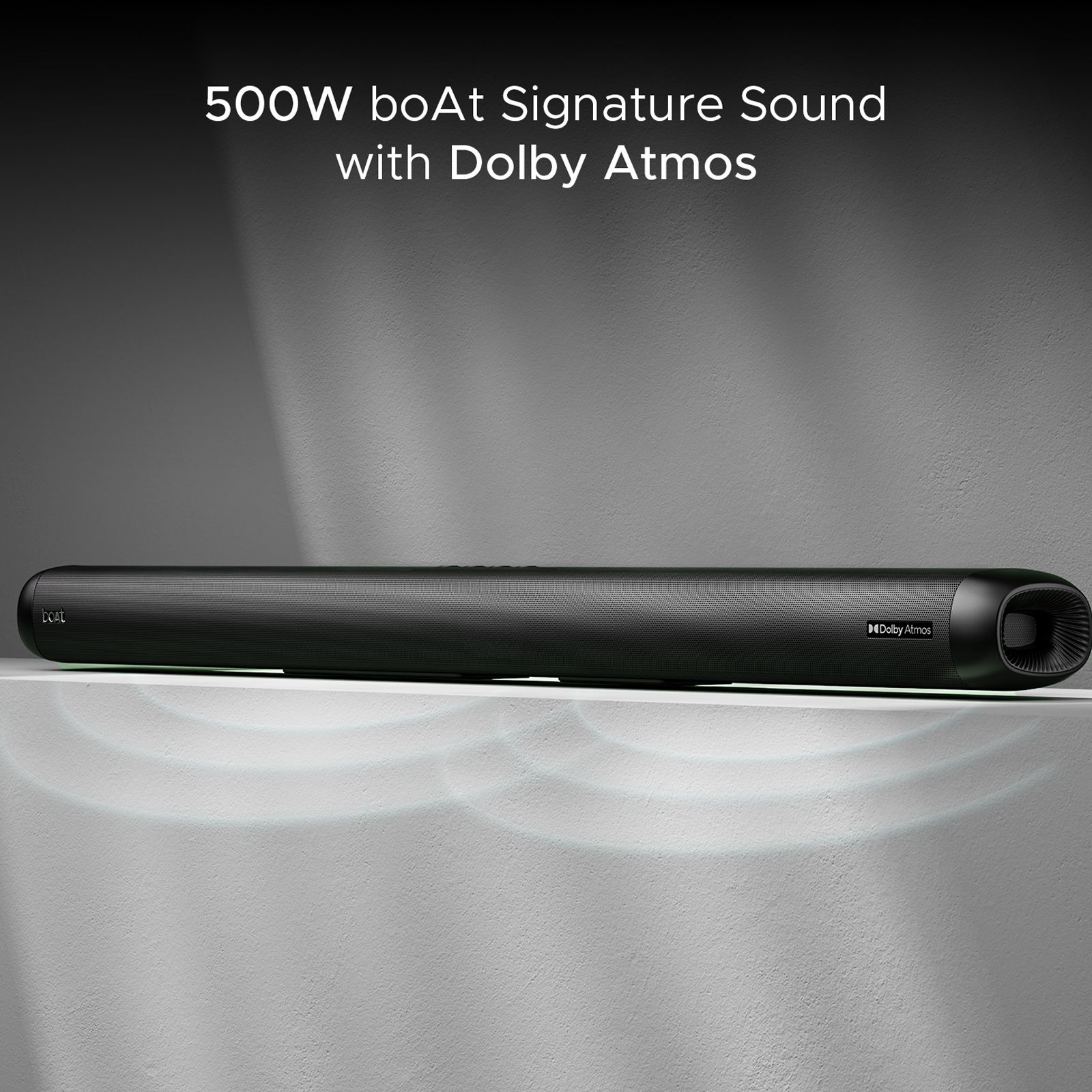 boAt Aavante Bar 5500DA 500W Bluetooth Soundbar with Remote (Dolby Atmos, 5.1.2 Channel, Premium Black) boAt Aavante Bar 5500DA 500W Bluetooth Soundbar with Remote (Dolby Atmos, 5.1.2 Channel, Premium Black)_12