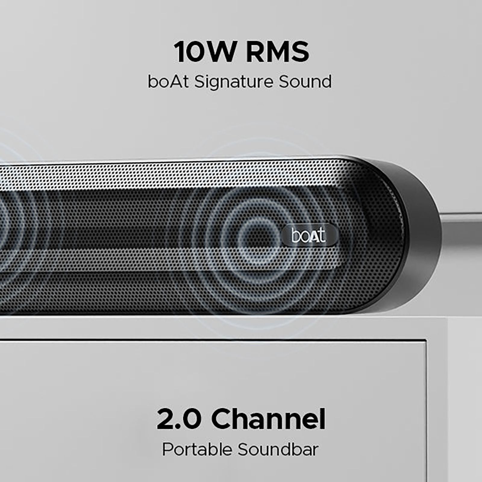 boAt Aavante Bar Aspire 10W RMS Bluetooth Soundbar ( 2.0 Channel, Black) boAt Aavante Bar Aspire 10W RMS Bluetooth Soundbar ( 2.0 Channel, Black)_7