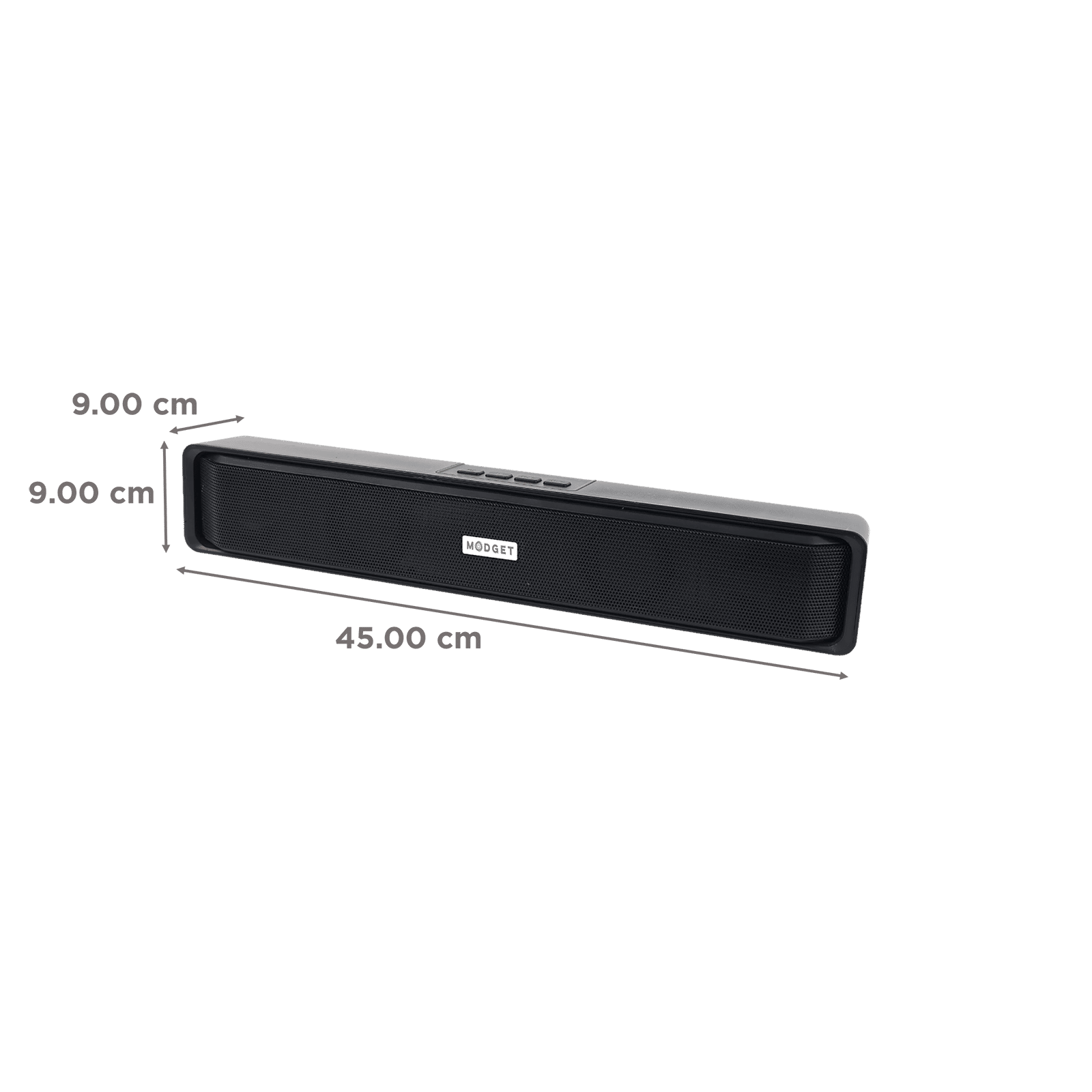 MODGET MOG100PRO 16W Bluetooth Soundbar (Stereo Channel, Black)_2
