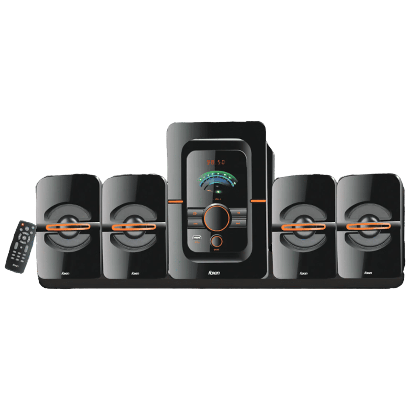 foxin FMS 4450 85W Multimedia Speaker (Dual Connectivity, 4.2 Channel, Black) foxin FMS 4450 85W Multimedia Speaker (Dual Connectivity, 4.2 Channel, Black)_1