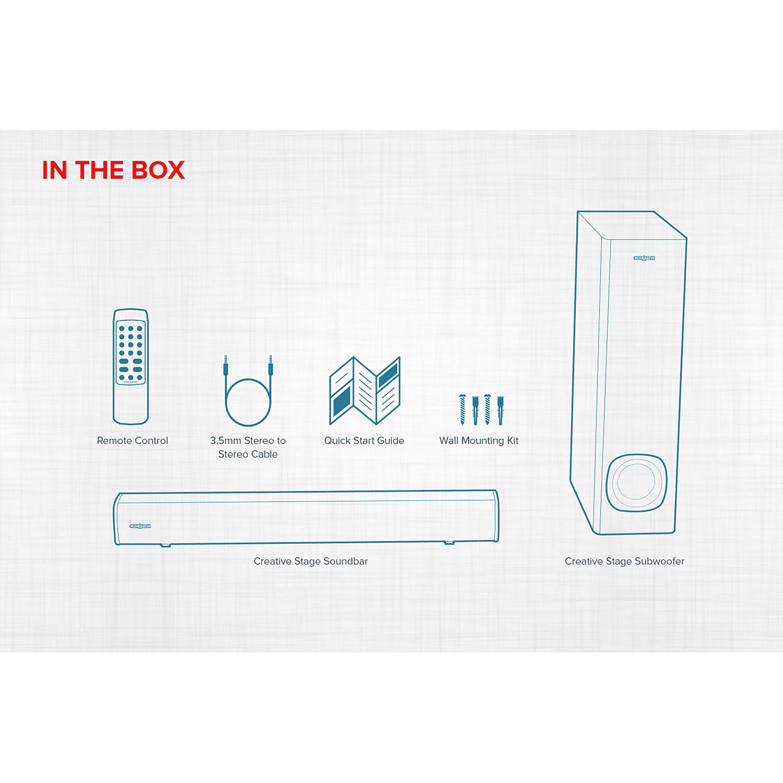 Creative Stage 160W Bluetooth Soundbar with Remote (Deep Thumping Bass, 2.1 Channel, Black)_8