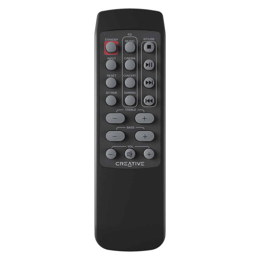 Creative Stage 160W Bluetooth Soundbar with Remote (Deep Thumping Bass, 2.1 Channel, Black)_5