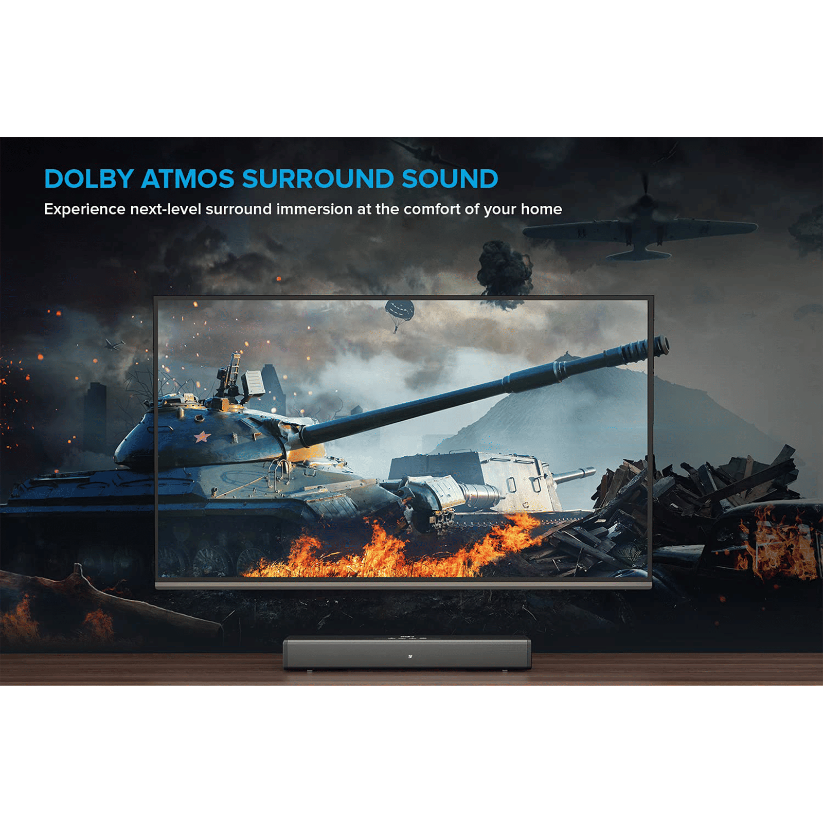 Creative Stage 360 240W Bluetooth Soundbar with Remote (Dolby Atmos, 2.1 Channel, Black)_5