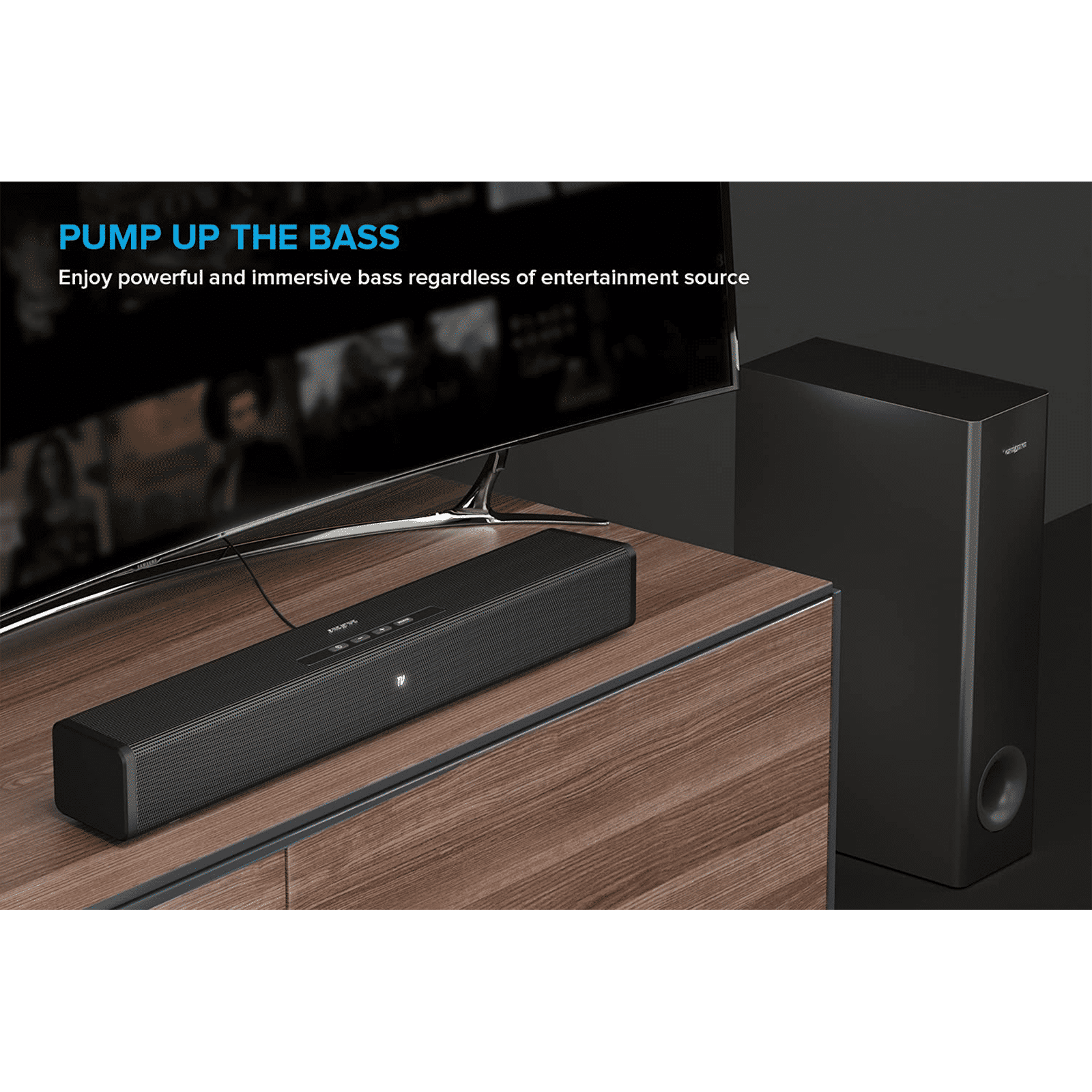Creative Stage 360 240W Bluetooth Soundbar with Remote (Dolby Atmos, 2.1 Channel, Black)_10