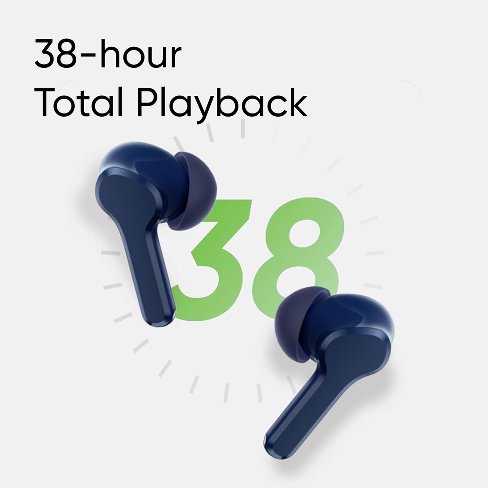 realme Buds T110 TWS Earbuds with AI Noise Cancellation (IPX5 Water Resistant, 38 Hours Playback, Jazz Blue) realme Buds T110 TWS Earbuds with AI Noise Cancellation (IPX5 Water Resistant, 38 Hours Playback, Jazz Blue)_8