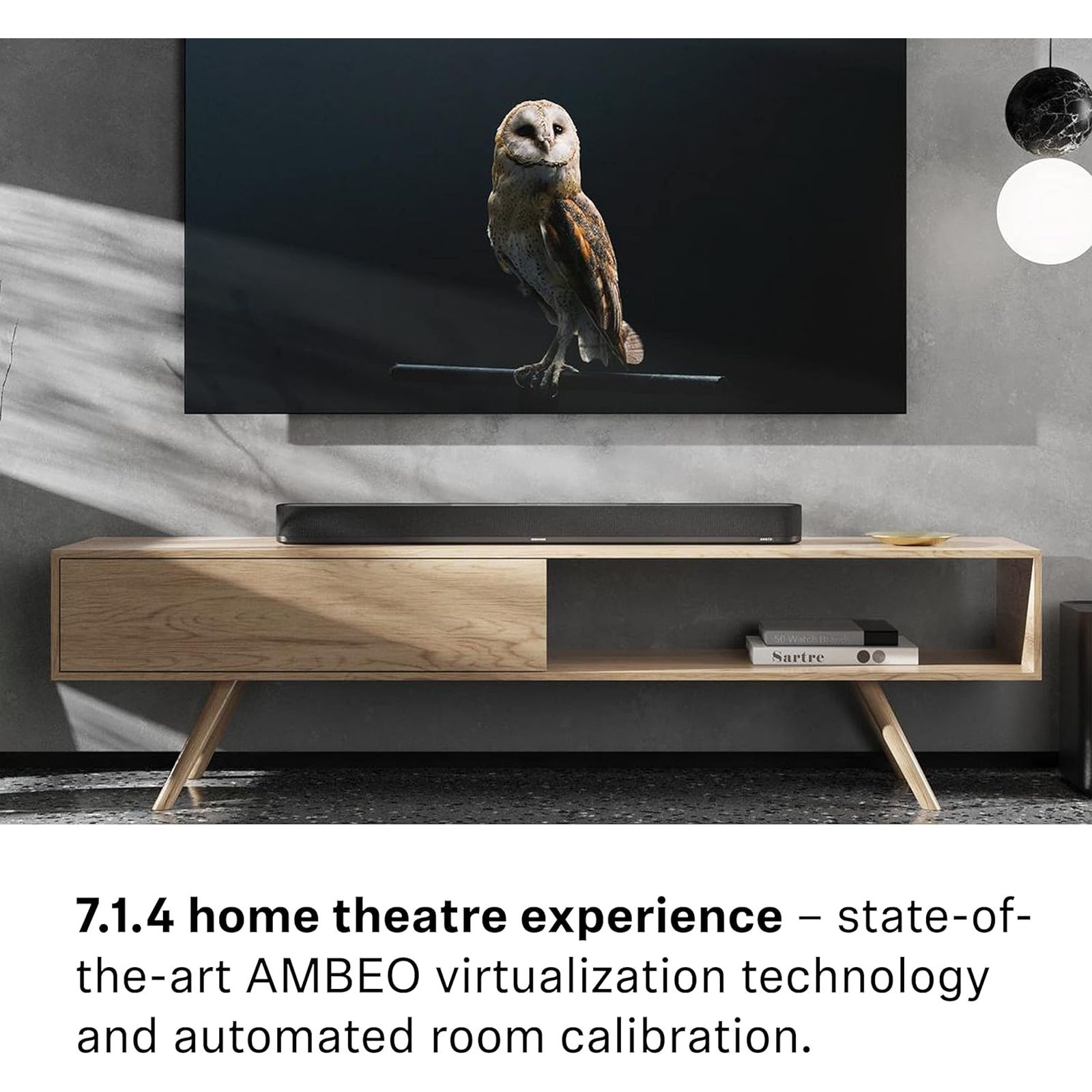 SENNHEISER AMBEO Plus 400W Bluetooth SoundBar with Remote (Dolby Atmos, 7.1.4 Channel, Black) SENNHEISER AMBEO Plus 400W Bluetooth SoundBar with Remote (Dolby Atmos, 7.1.4 Channel, Black)_12