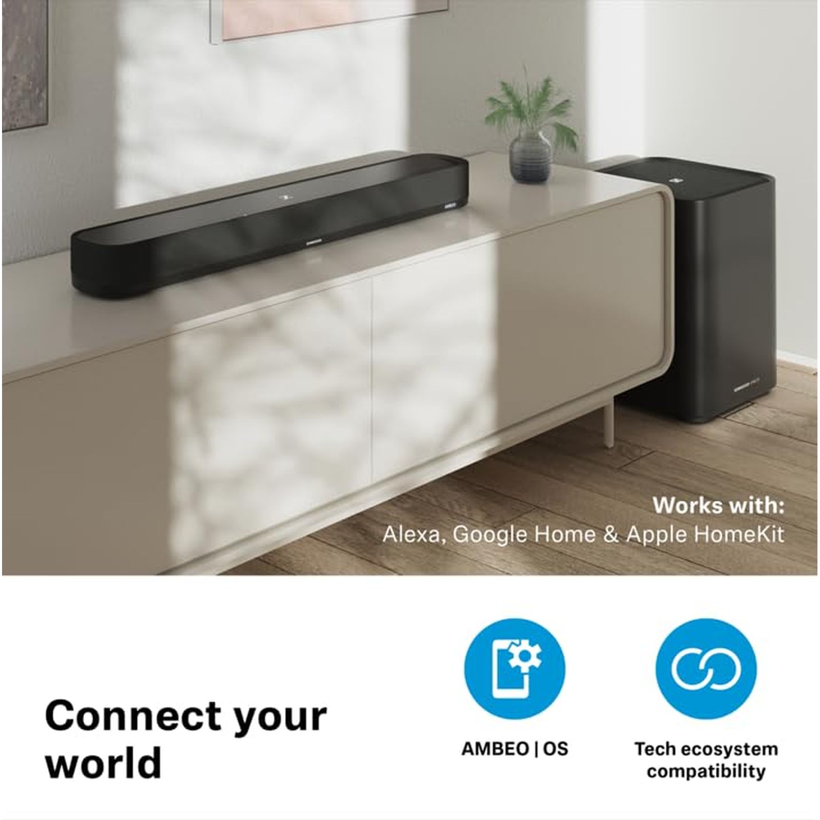 SENNHEISER AMBEO Mini 250W SoundBar with Remote (Dolby Atmos, 5.1.4 Channel, Black) SENNHEISER AMBEO Mini 250W SoundBar with Remote (Dolby Atmos, 5.1.4 Channel, Black)_6