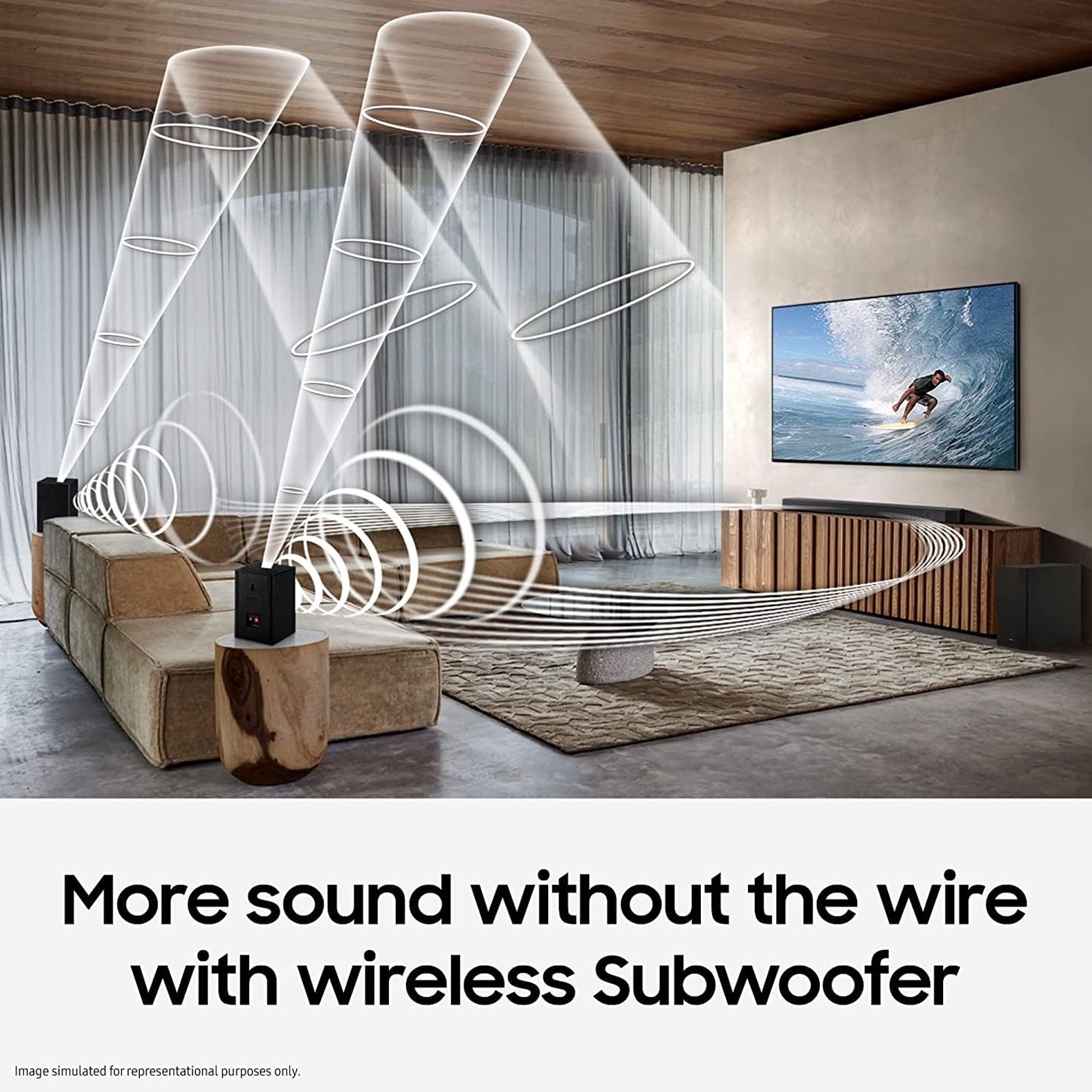 SAMSUNG Q Series 360W Bluetooth Soundbar with Remote (Dolby Atmos, 3.1.2 Channel, Black)_16