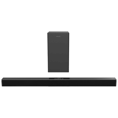 PHILIPS TAB4218/94 120W Bluetooth Soundbar (2.1 Channel, Black)