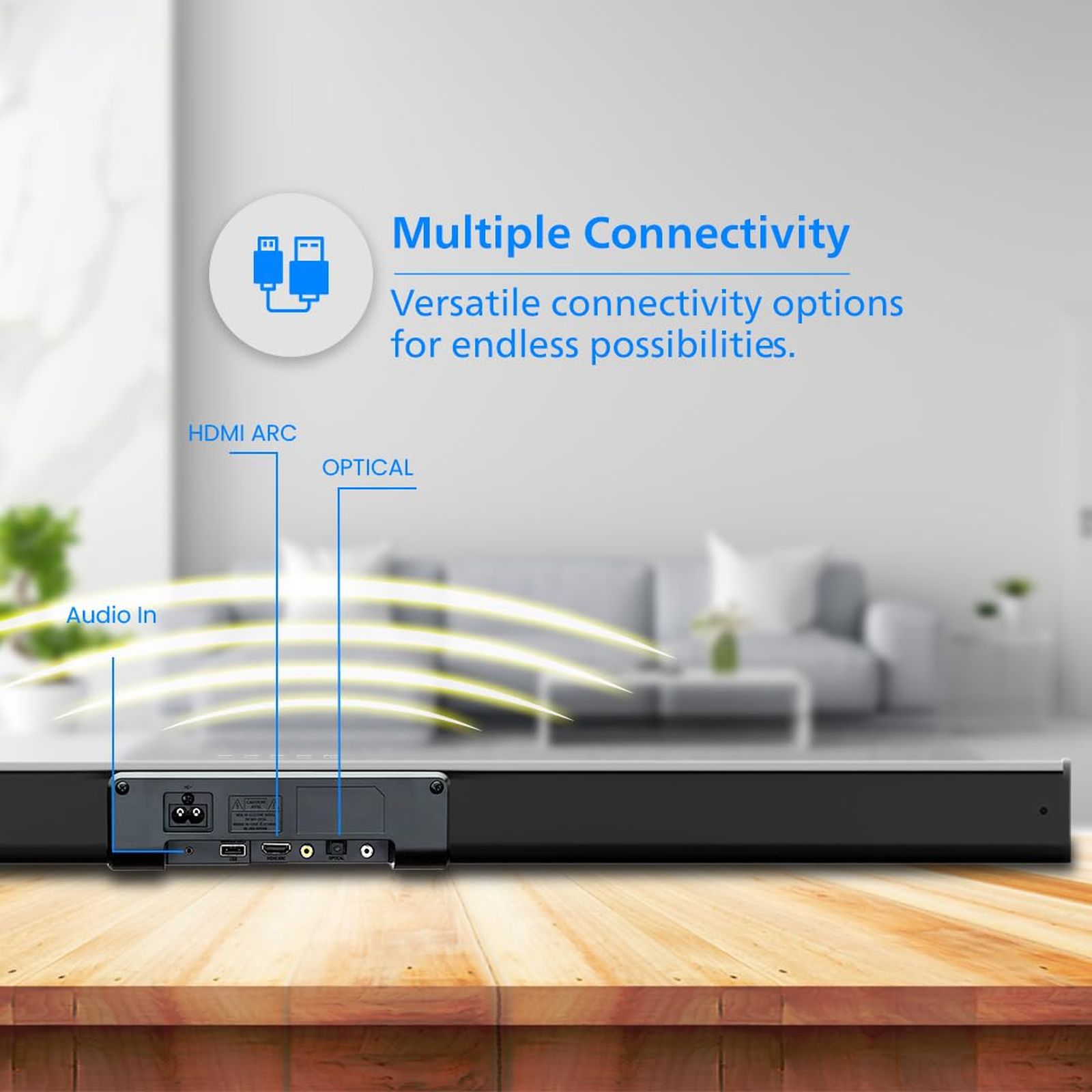 PHILIPS TAB4218/94 120W Bluetooth Soundbar (2.1 Channel, Black) PHILIPS TAB4218/94 120W Bluetooth Soundbar (2.1 Channel, Black)_2