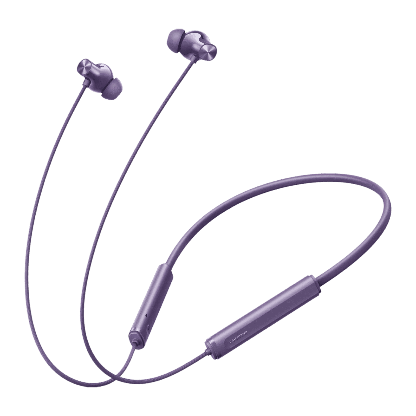  realme Buds Wireless 5 Neckband with Active Noise Cancellation (IP55 Dust & Water Resistant, Smart De-Wind Technology, Twilight Purple)_1