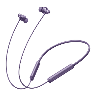 realme Buds Wireless 5 Neckband with Active Noise Cancellation (IP55 Dust & Water Resistant, Smart De-Wind Technology, Twilight Purple)