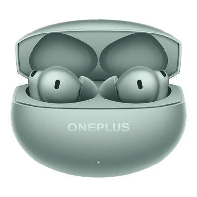 OnePlus Buds 4 TWS Earbuds with Adaptive Noise Cancellation (IPX55 Water Resistant, Dual Dynamic Drivers, Zen Green)