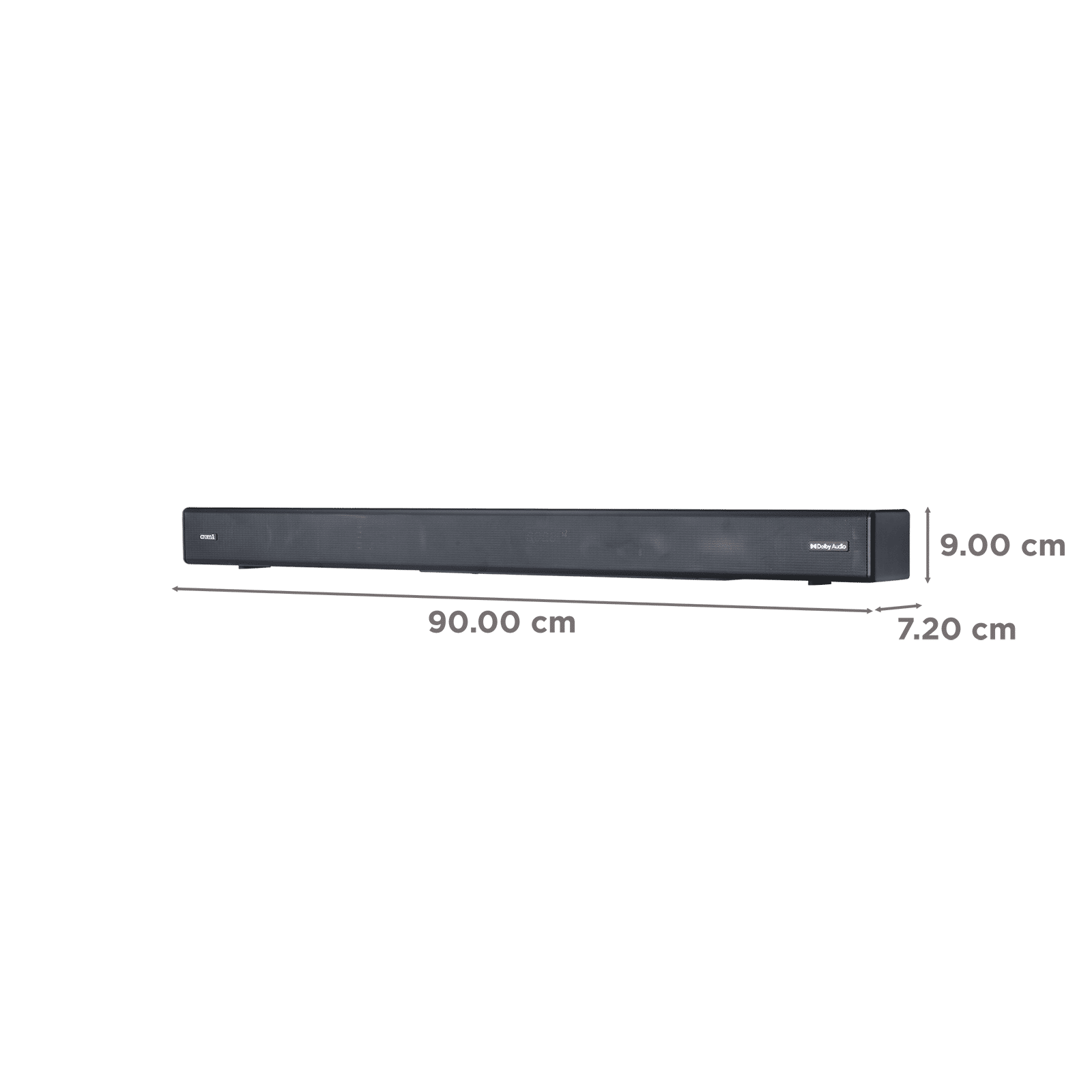 Croma 400W Bluetooth Soundbar with Remote (Dolby Audio, 5.1 Channel, Black)_4
