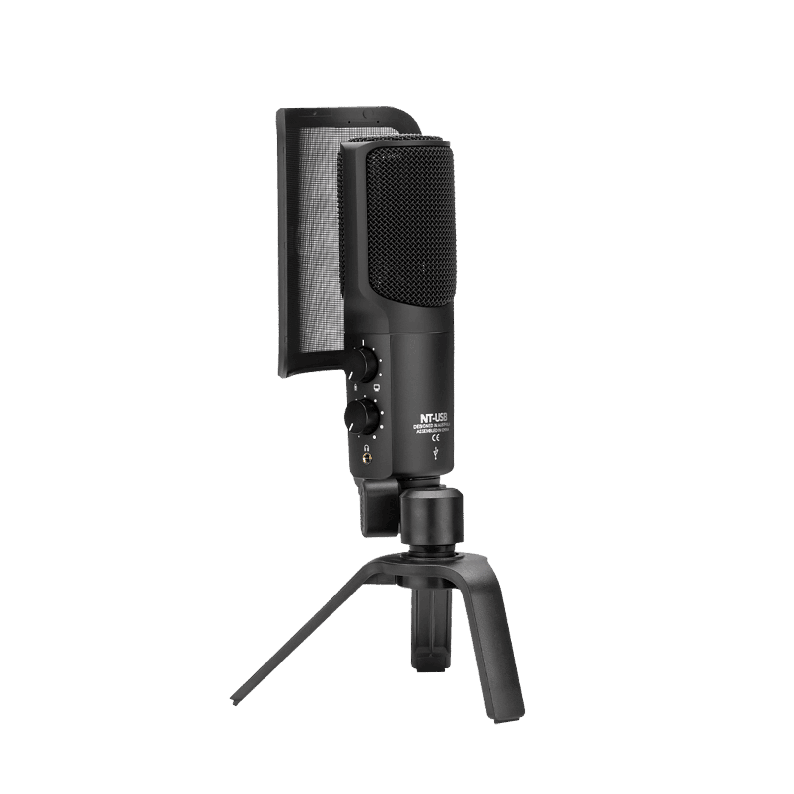 RODE NT-USB 3.5 Jack & USB Wired Microphone with Professional Pop Filter (Black) RODE NT-USB 3.5 Jack & USB Wired Microphone with Professional Pop Filter (Black)_8
