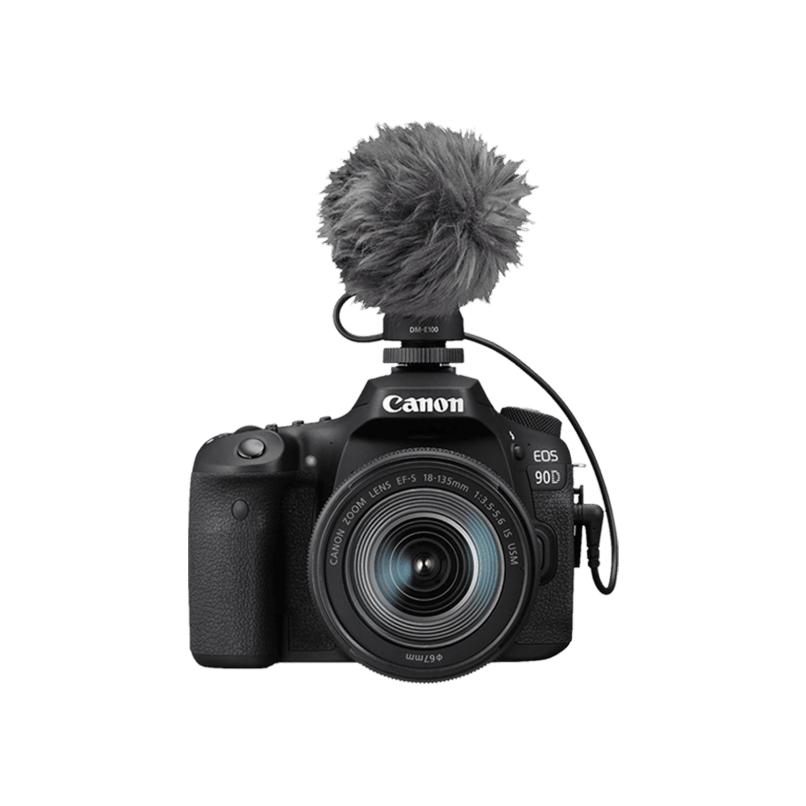 Canon DM-E100 3.5 Jack Wired Microphone with Crystal Clear Audio (Black) Canon DM-E100 3.5 Jack Wired Microphone with Crystal Clear Audio (Black)_13