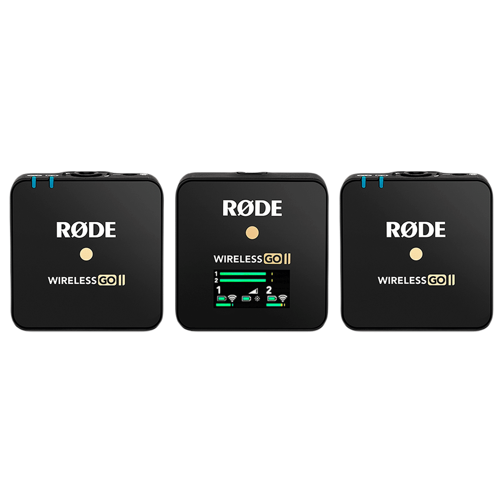 RODE Wireless Go II Dual Type C & 3.5 Jack Wireless Microphone with Patent Pending Technology (Black)_1