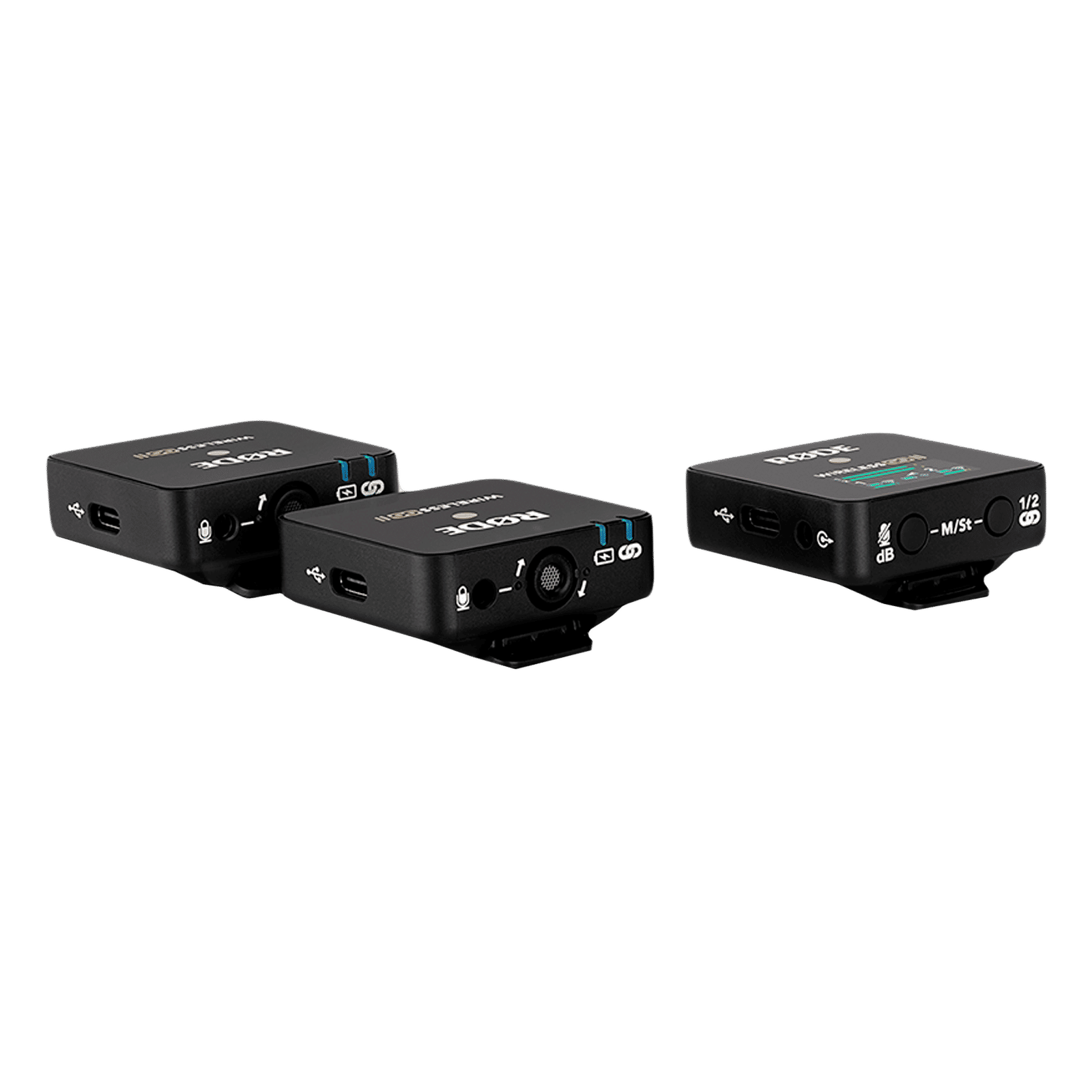 RODE Wireless Go II Dual Type C & 3.5 Jack Wireless Microphone with Patent Pending Technology (Black)_4