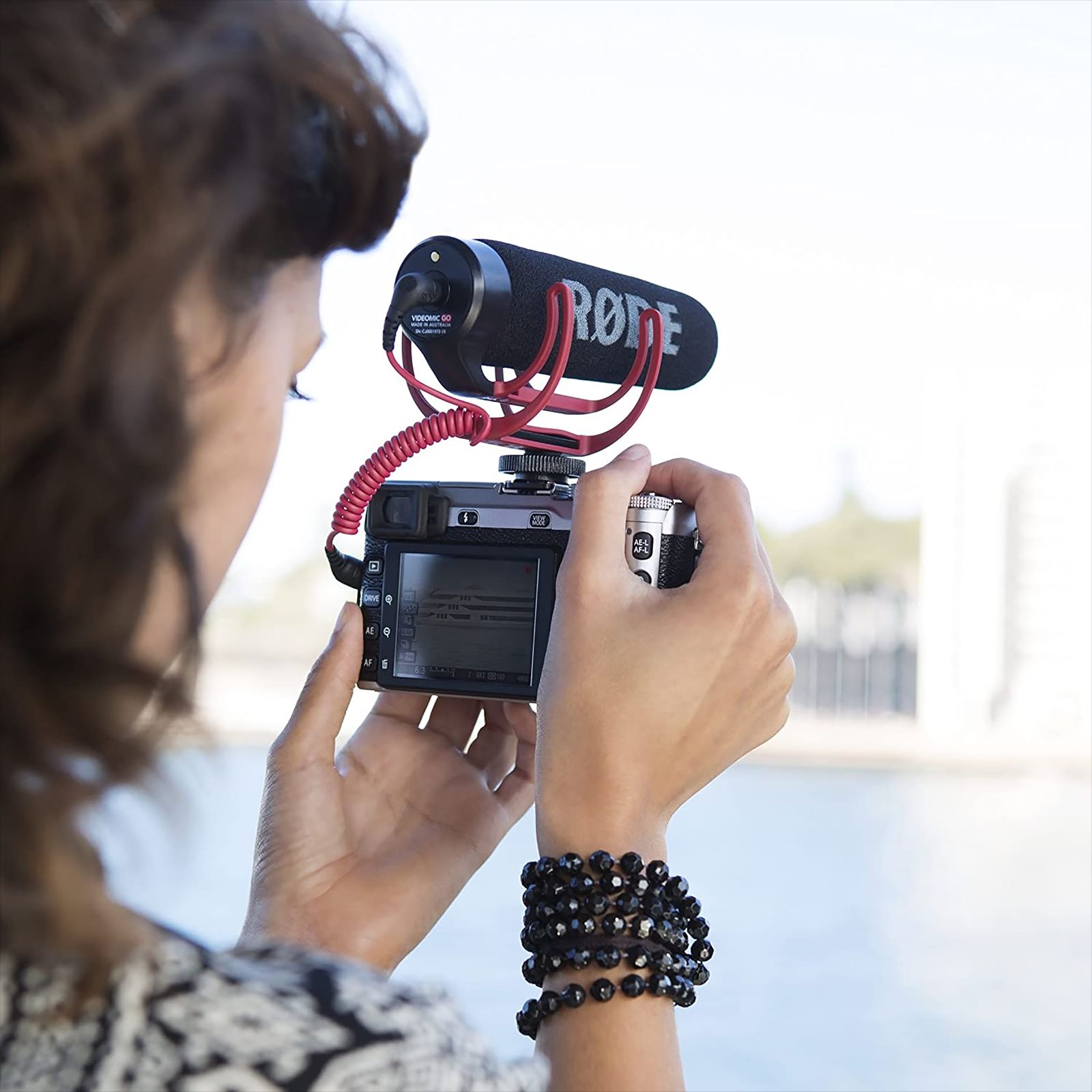 RODE VideoMic GO 3.5 Jack Wired Microphone with Crisp & Directional Audio (Black)_12