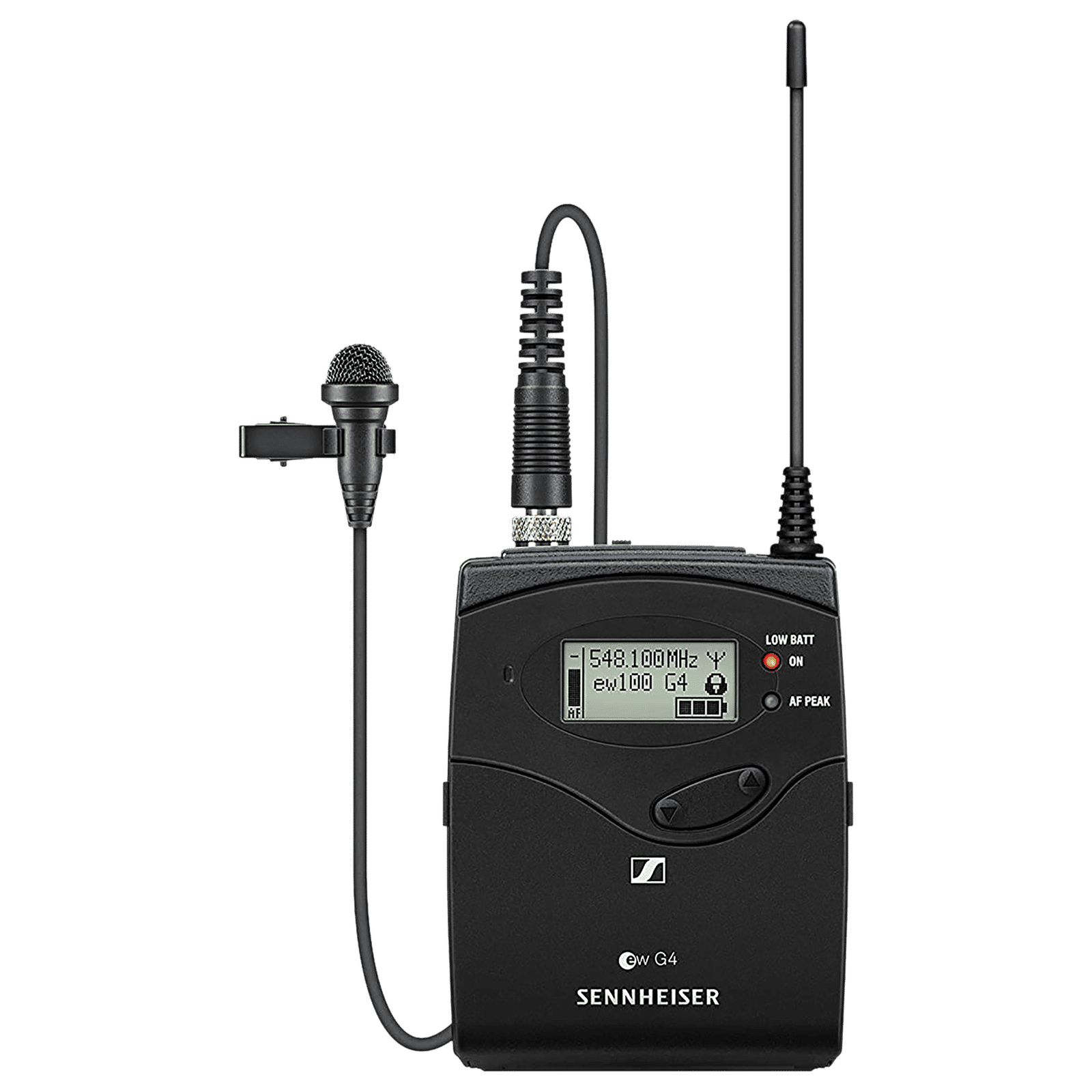 SENNHEISER EW 100 ENG G4-A Dual 3.5 Jack Wireless Microphone with Clip on Mic (Black) SENNHEISER EW 100 ENG G4-A Dual 3.5 Jack Wireless Microphone with Clip on Mic (Black)_1