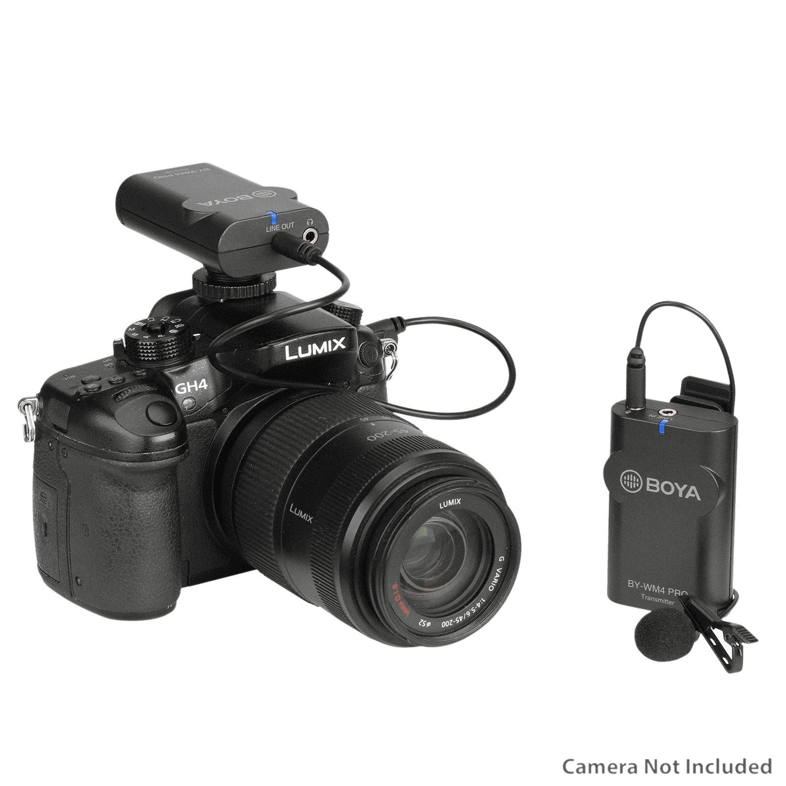 Boya Pro 3.5 Jack Wireless Microphone with Compact Dual-Channel (Black) Boya Pro 3.5 Jack Wireless Microphone with Compact Dual-Channel (Black)_9
