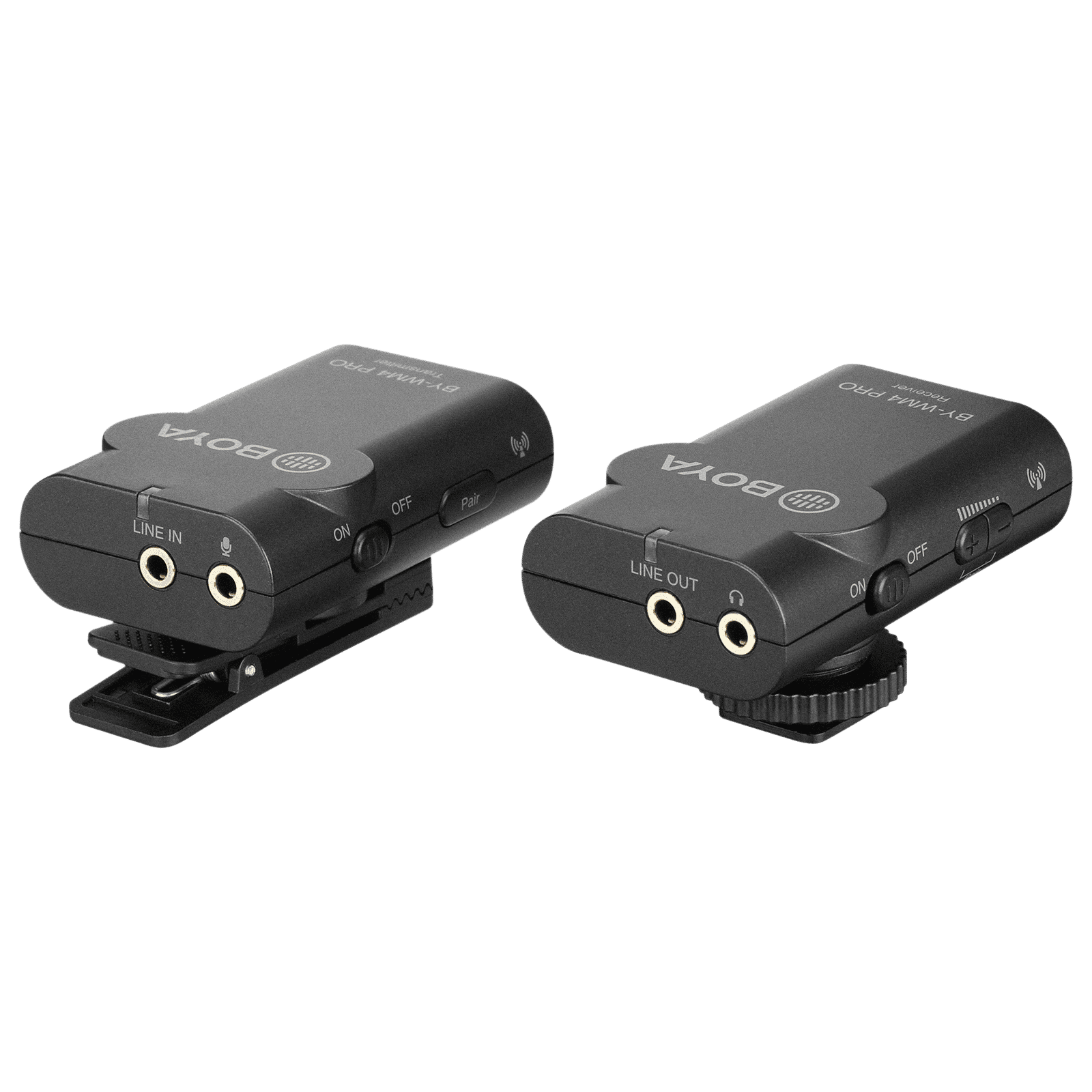 Boya Pro 3.5 Jack Wireless Microphone with Compact Dual-Channel (Black) Boya Pro 3.5 Jack Wireless Microphone with Compact Dual-Channel (Black)_10
