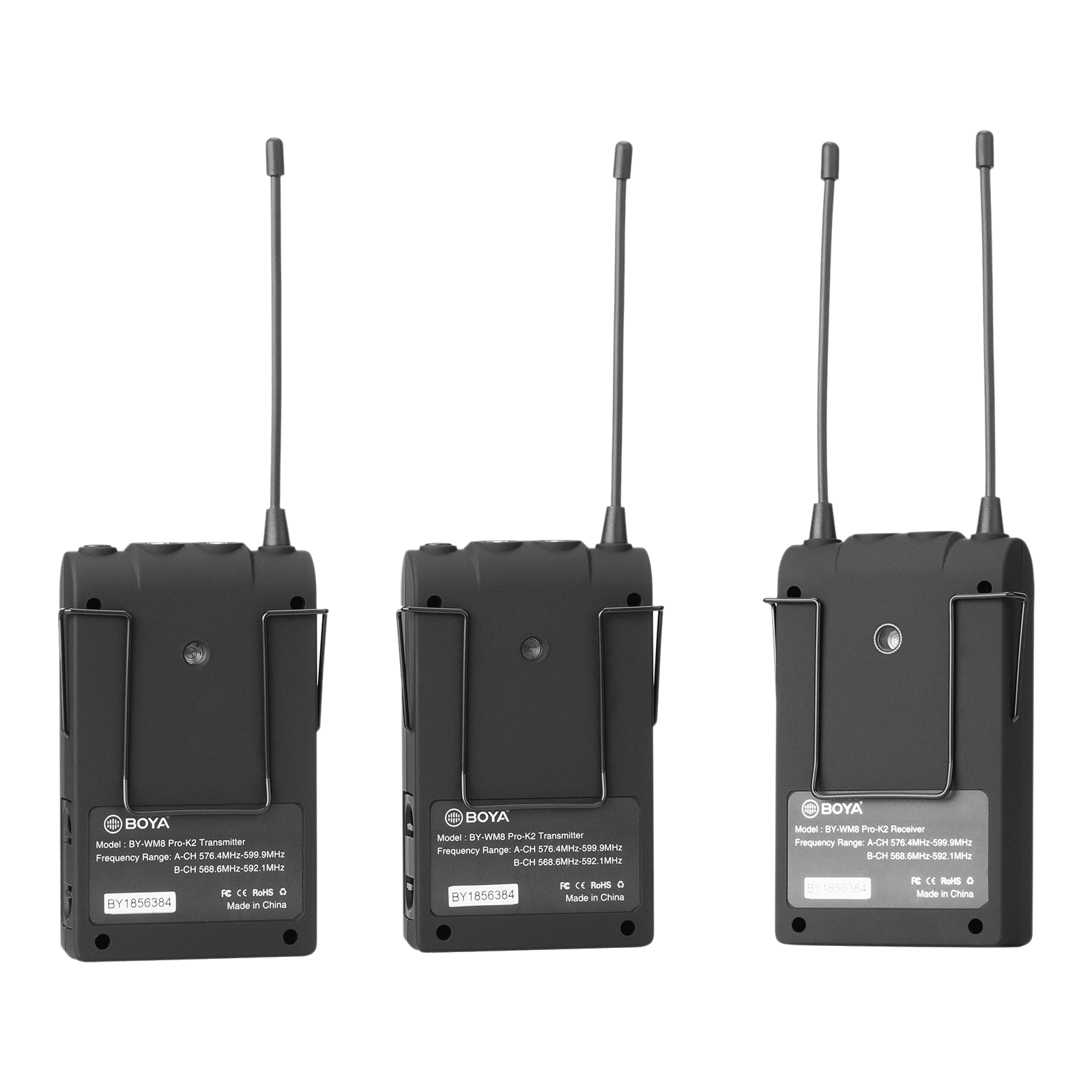 Boya 3.5 Jack Wireless Microphone with Mute Function (Black) Boya 3.5 Jack Wireless Microphone with Mute Function (Black)_14