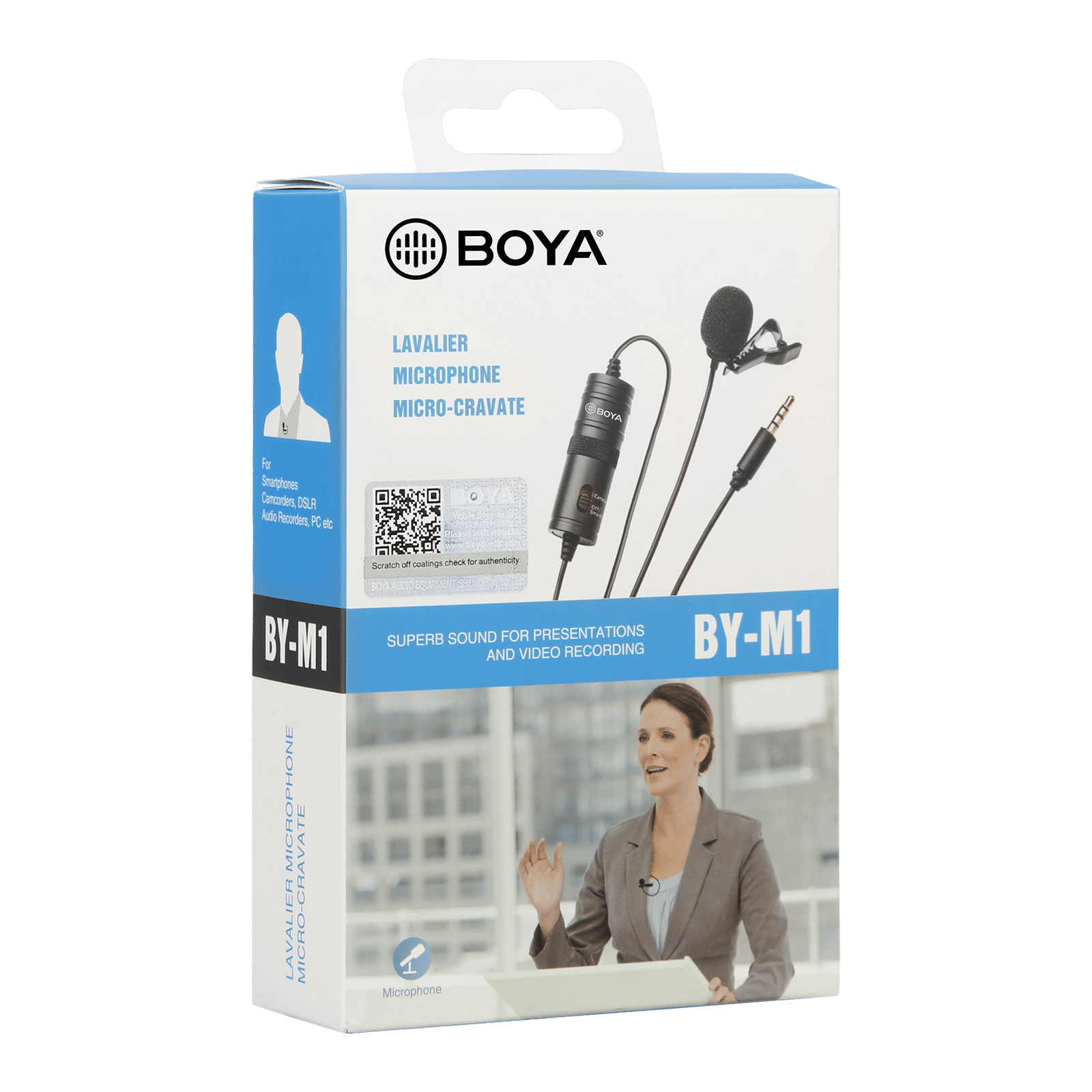 Boya 3.5 Jack Wired Microphone with 360 Degree Range Pickup (Black) Boya 3.5 Jack Wired Microphone with 360 Degree Range Pickup (Black)_10