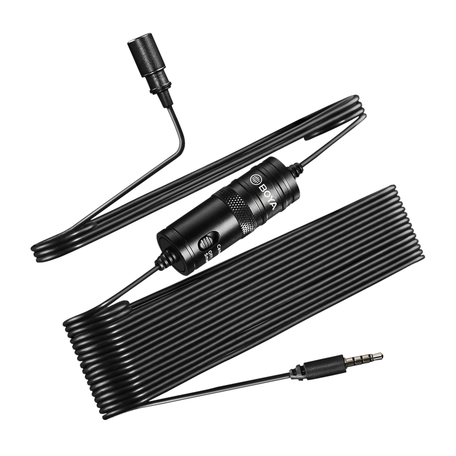 Boya 3.5 Jack Wired Microphone with 360 Degree Range Pickup (Black) Boya 3.5 Jack Wired Microphone with 360 Degree Range Pickup (Black)_9