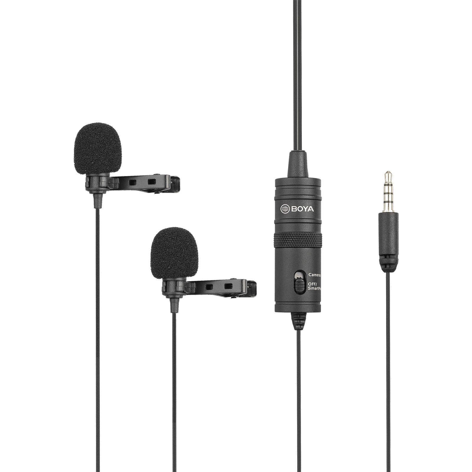 Boya 3.5 Jack Wired Microphone with 360 Degree Range Pickup (Black) Boya 3.5 Jack Wired Microphone with 360 Degree Range Pickup (Black)_1